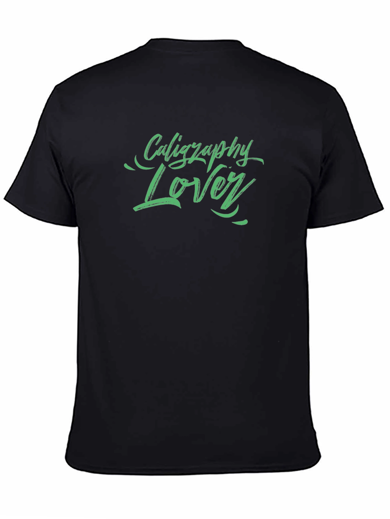Calligraphy Lover Black T-Shirt