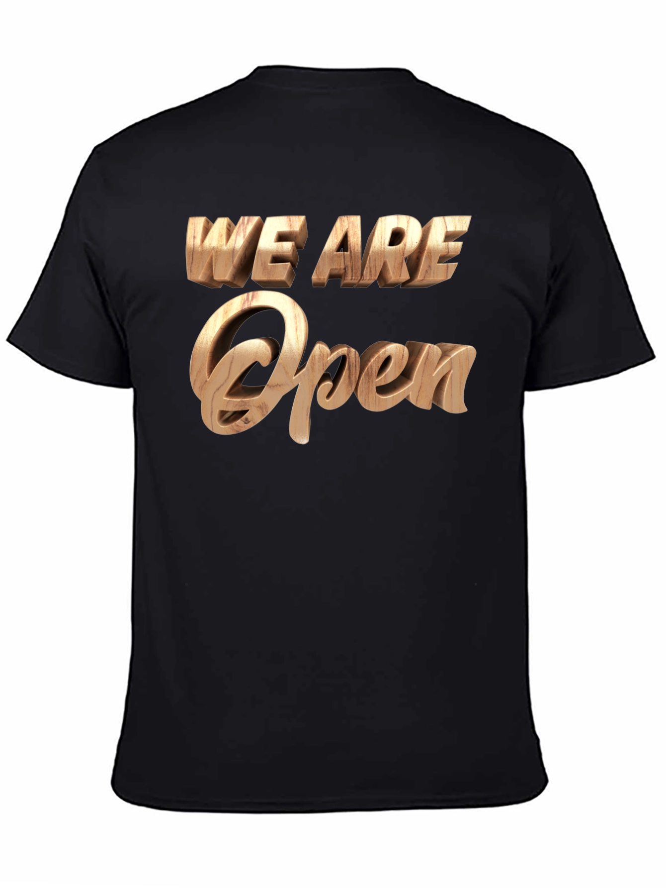 We Are Open Statement Tee