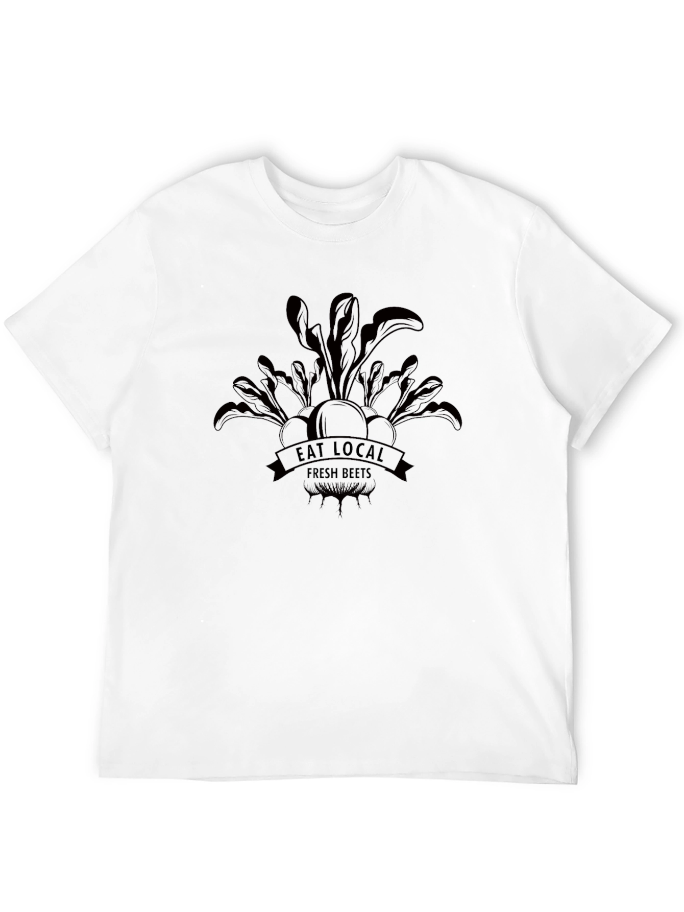 Eat Local Fresh Beets Graphic T-Shirt