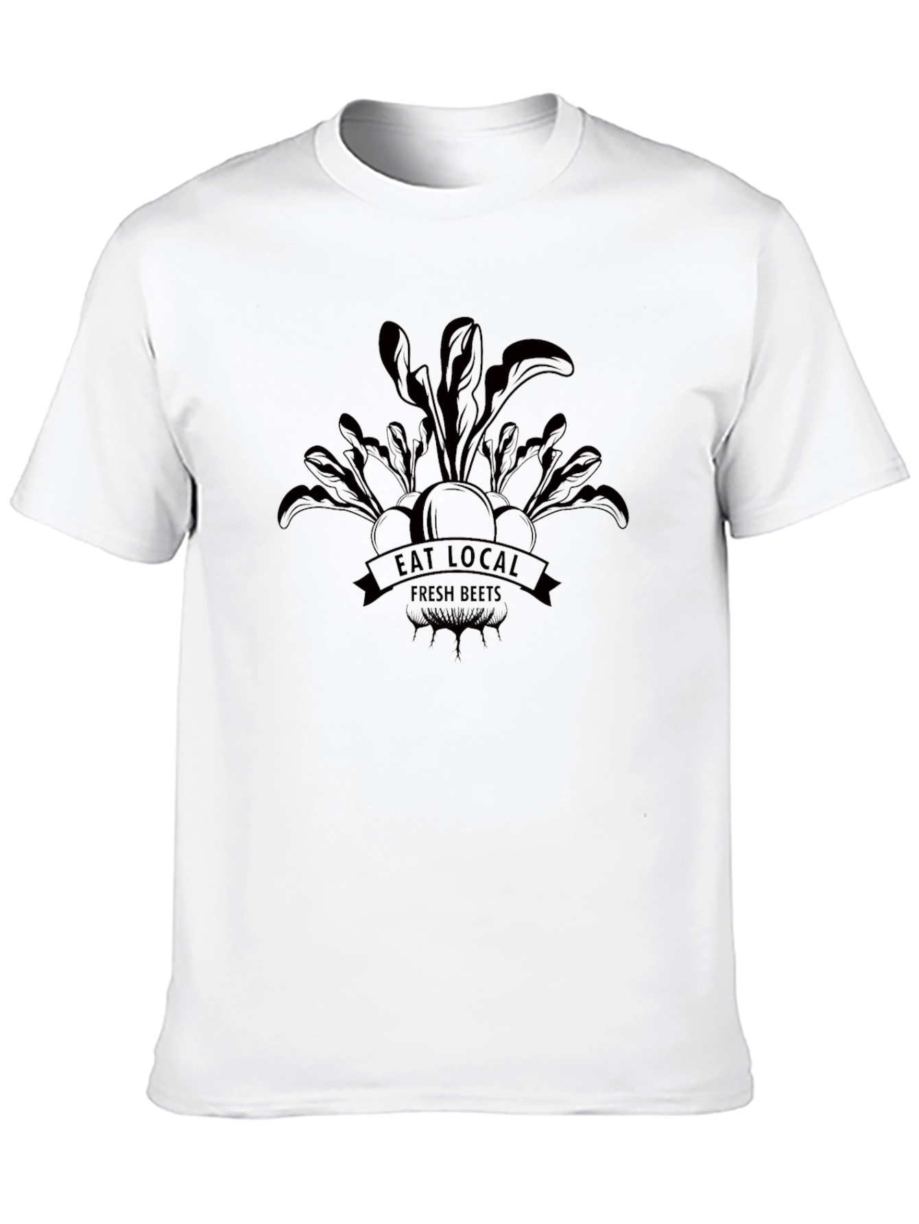 Eat Local Fresh Beets Graphic T-Shirt