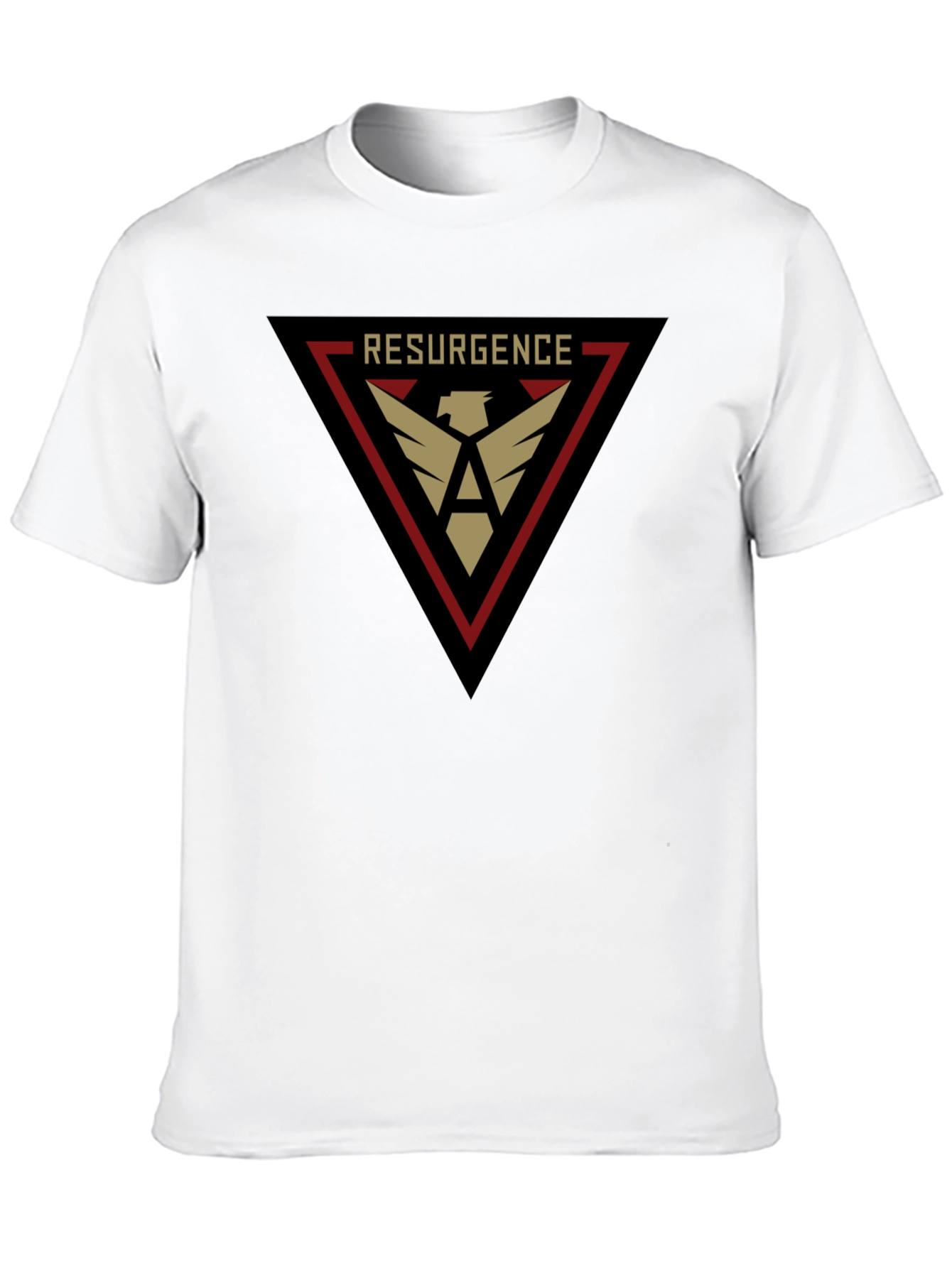 Resurgence Graphic Tee | Black Casual T-Shirt