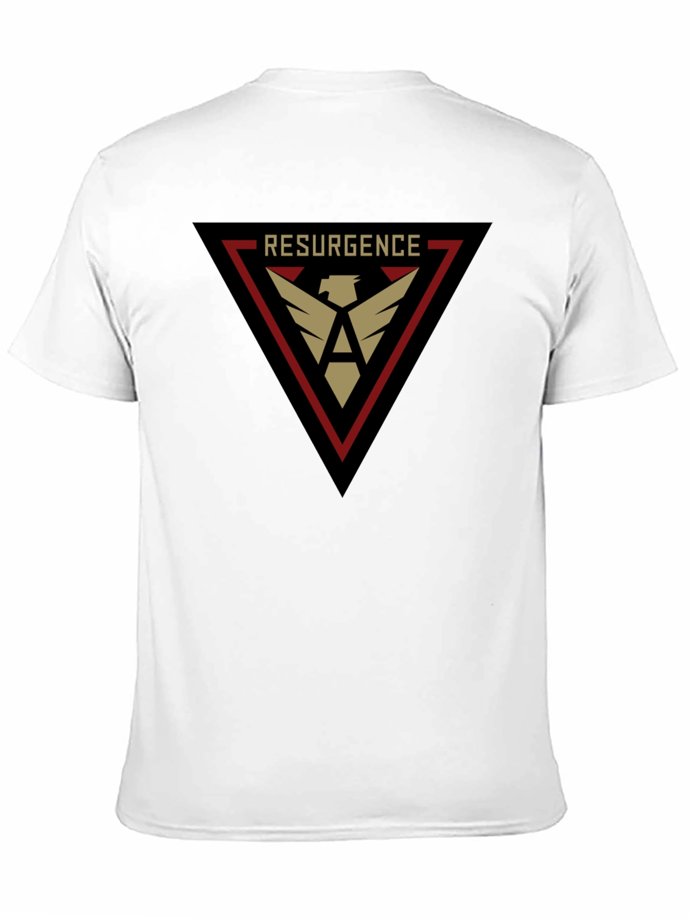 Resurgence Graphic Tee | Black Casual T-Shirt