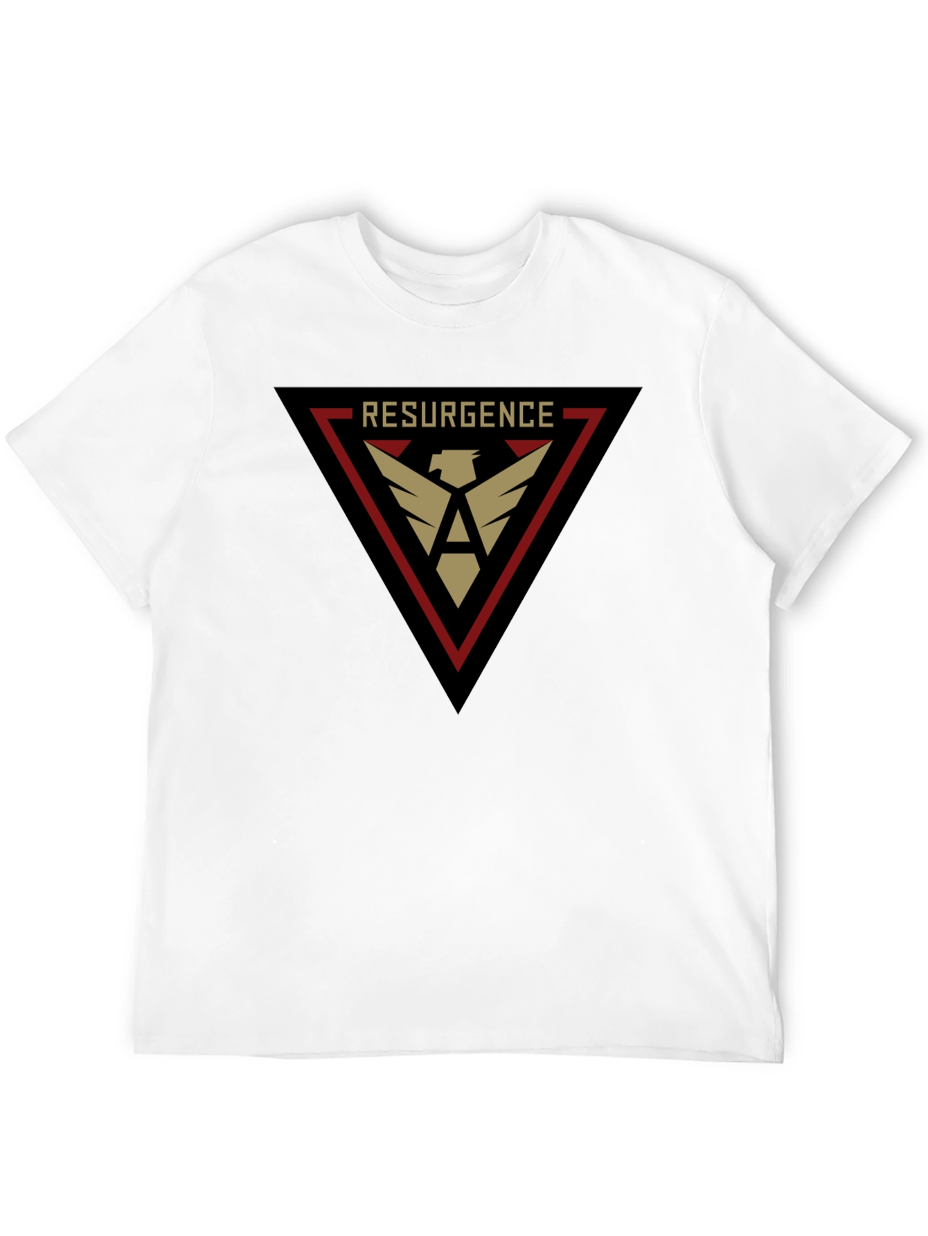 Resurgence Graphic Tee | Black Casual T-Shirt