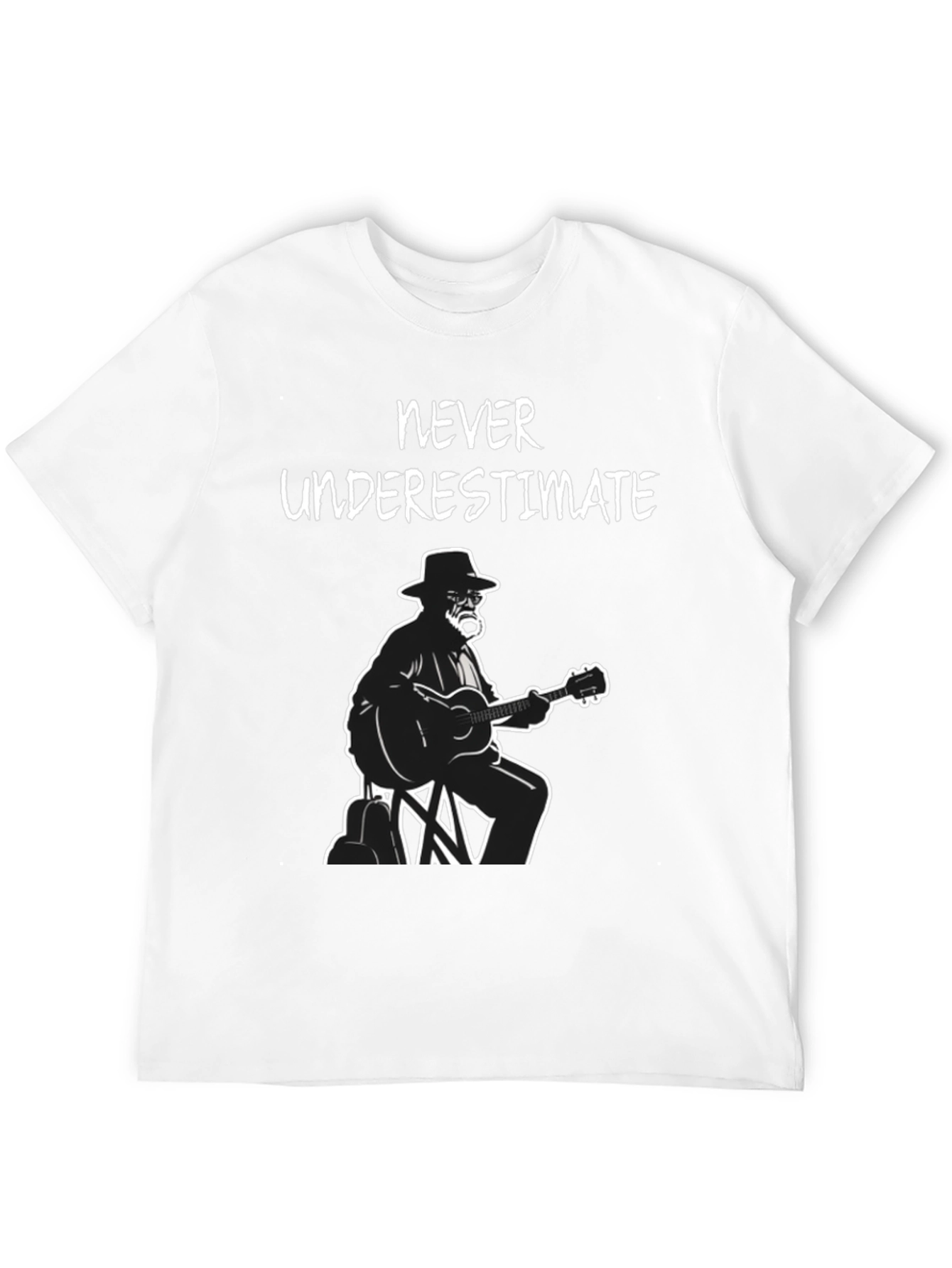 Never Underestimate T-Shirt Guitarist