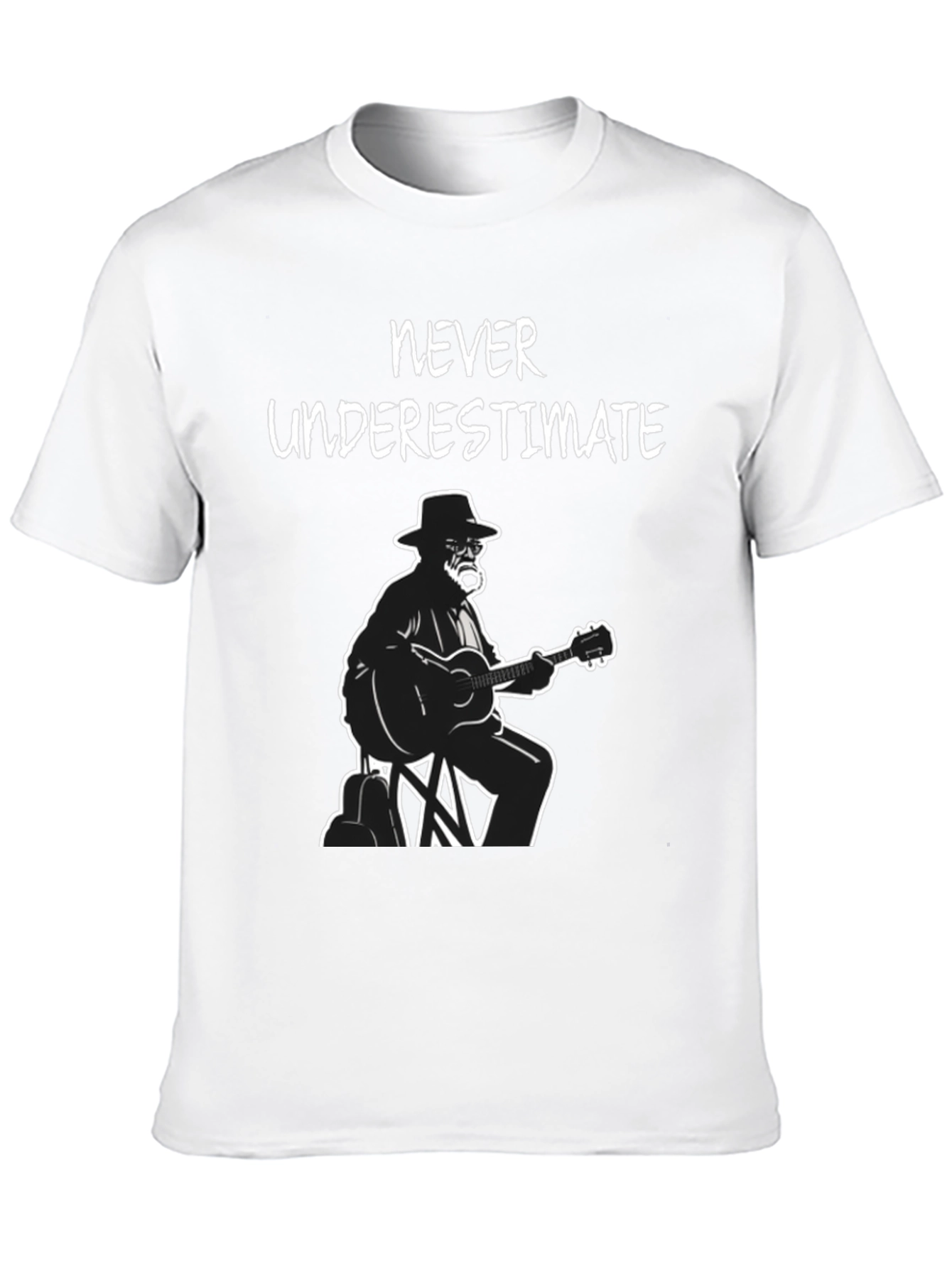 Never Underestimate T-Shirt Guitarist
