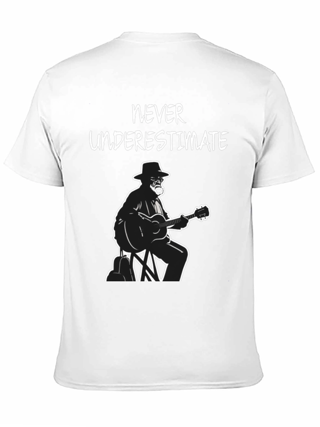 Never Underestimate T-Shirt Guitarist