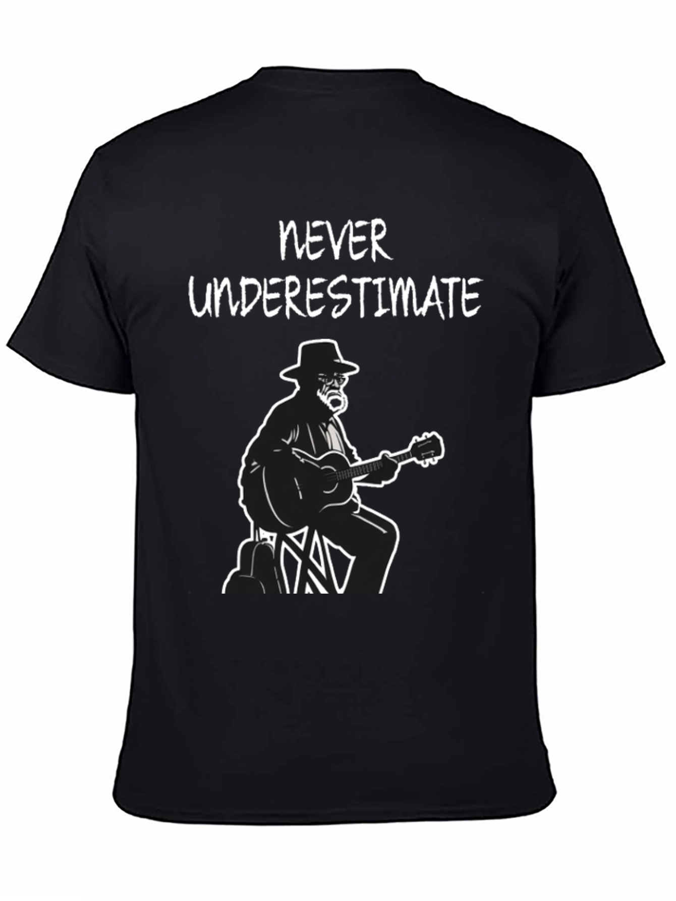 Never Underestimate T-Shirt Guitarist
