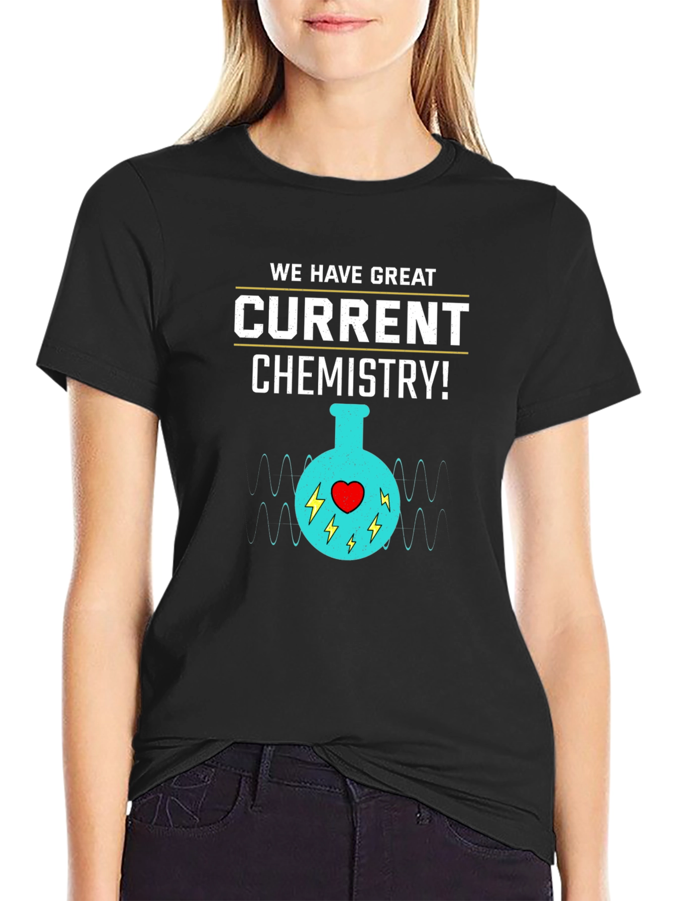 Chemistry Love Black T-Shirt