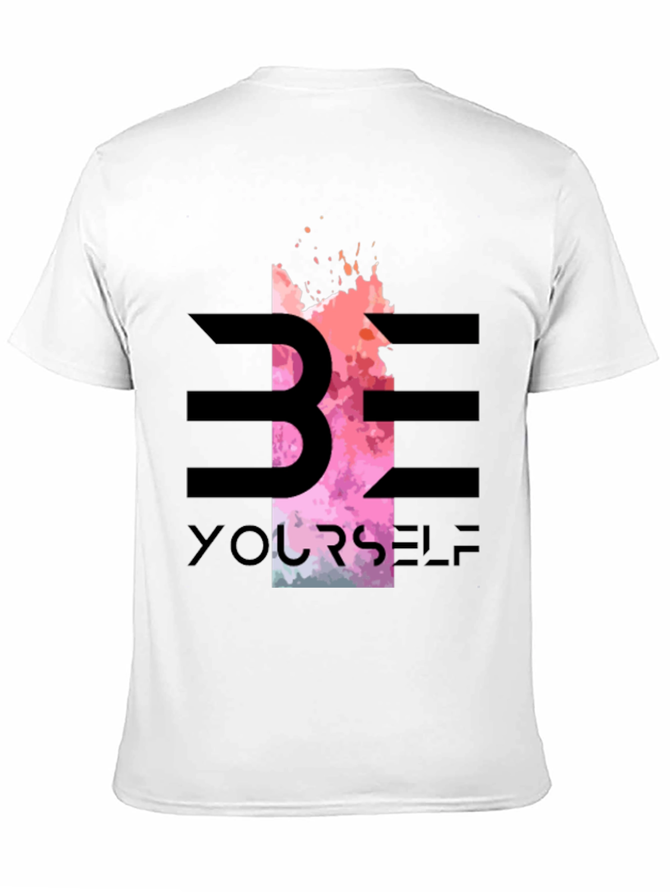 Be Yourself Graphic Tee - Stylish Black T-Shirt