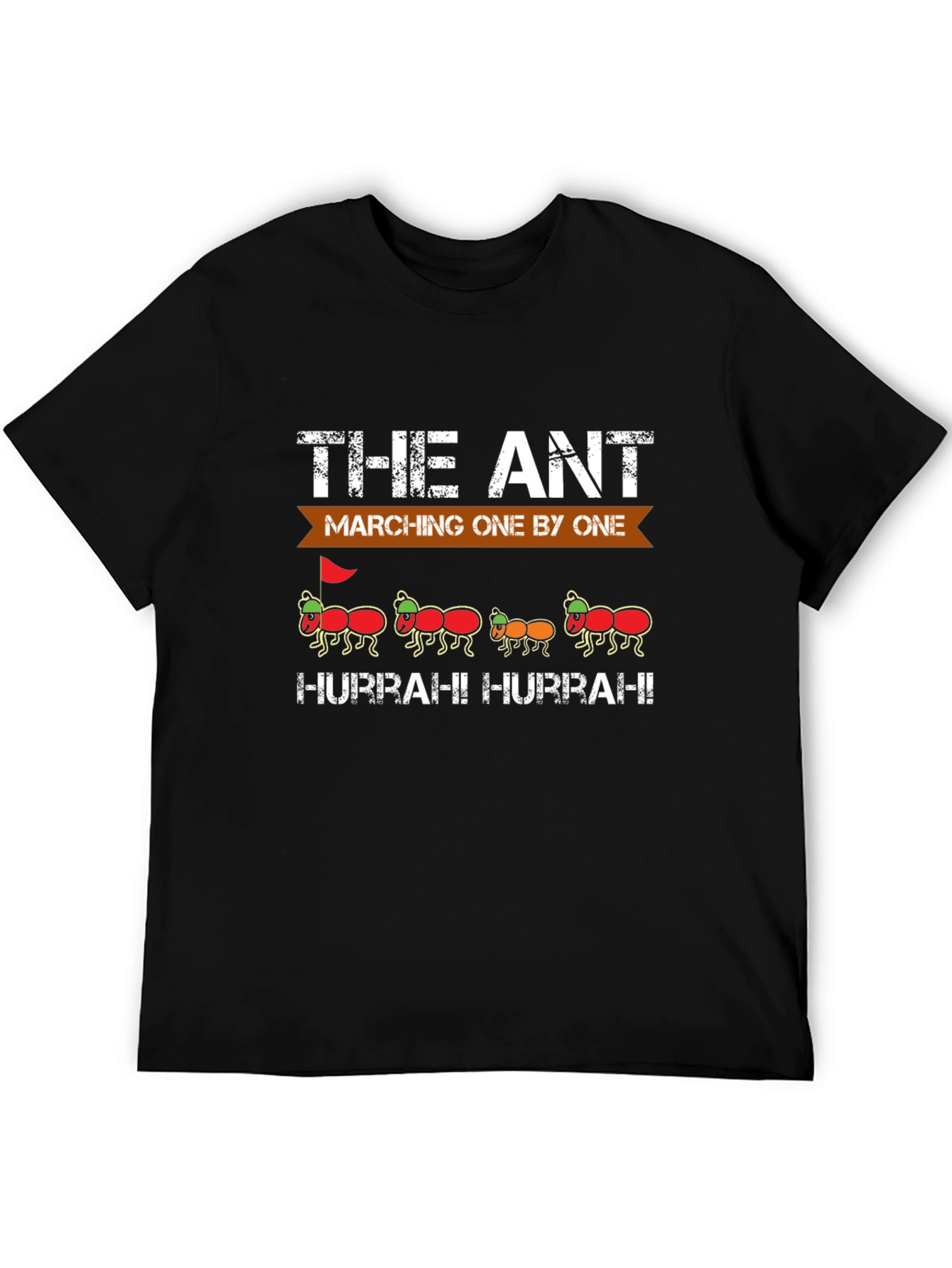 Ant Marching One By One Graphic T-Shirt