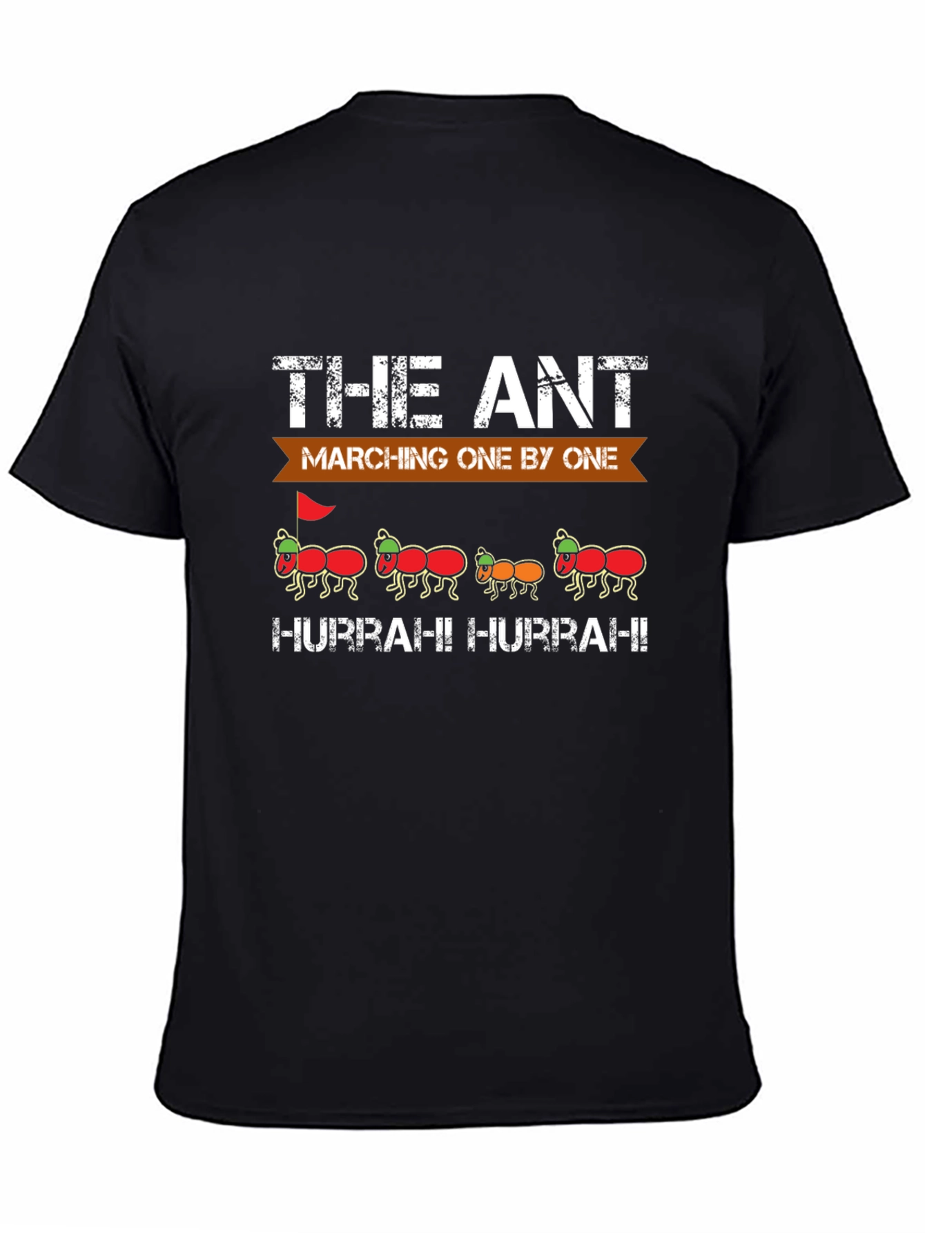 Ant Marching One By One Graphic T-Shirt