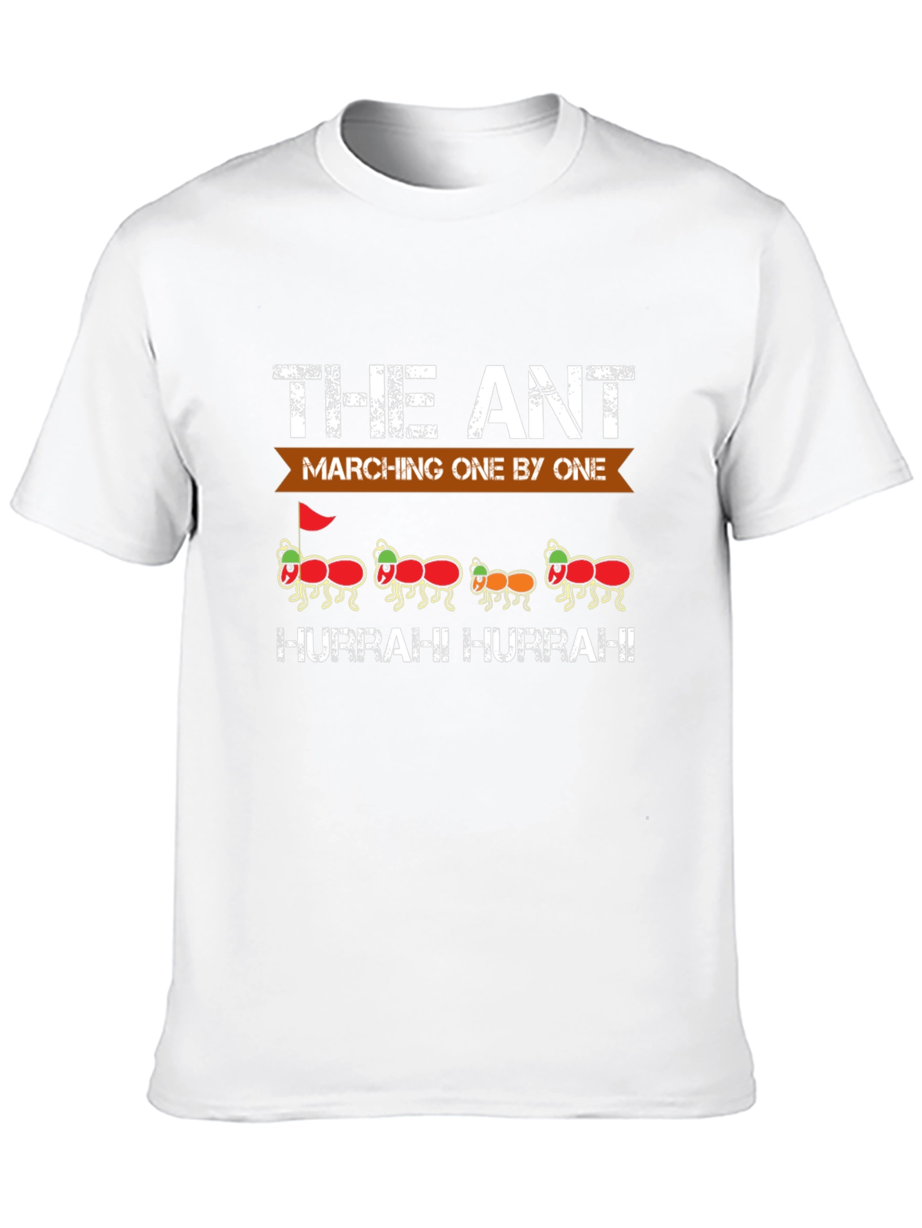 Ant Marching One By One Graphic T-Shirt