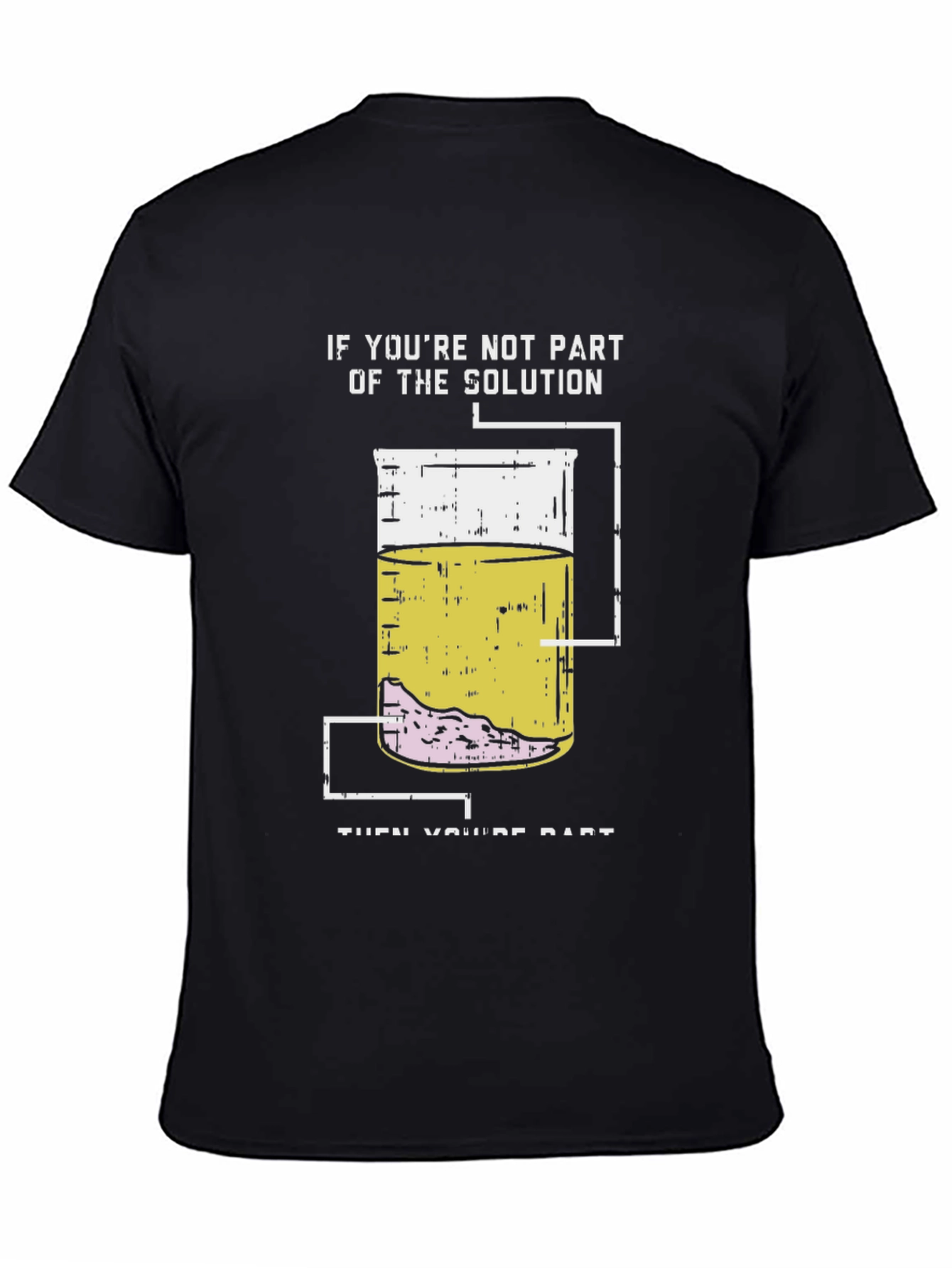 Solution Humor Graphic Tee - Funny Science T-Shirt