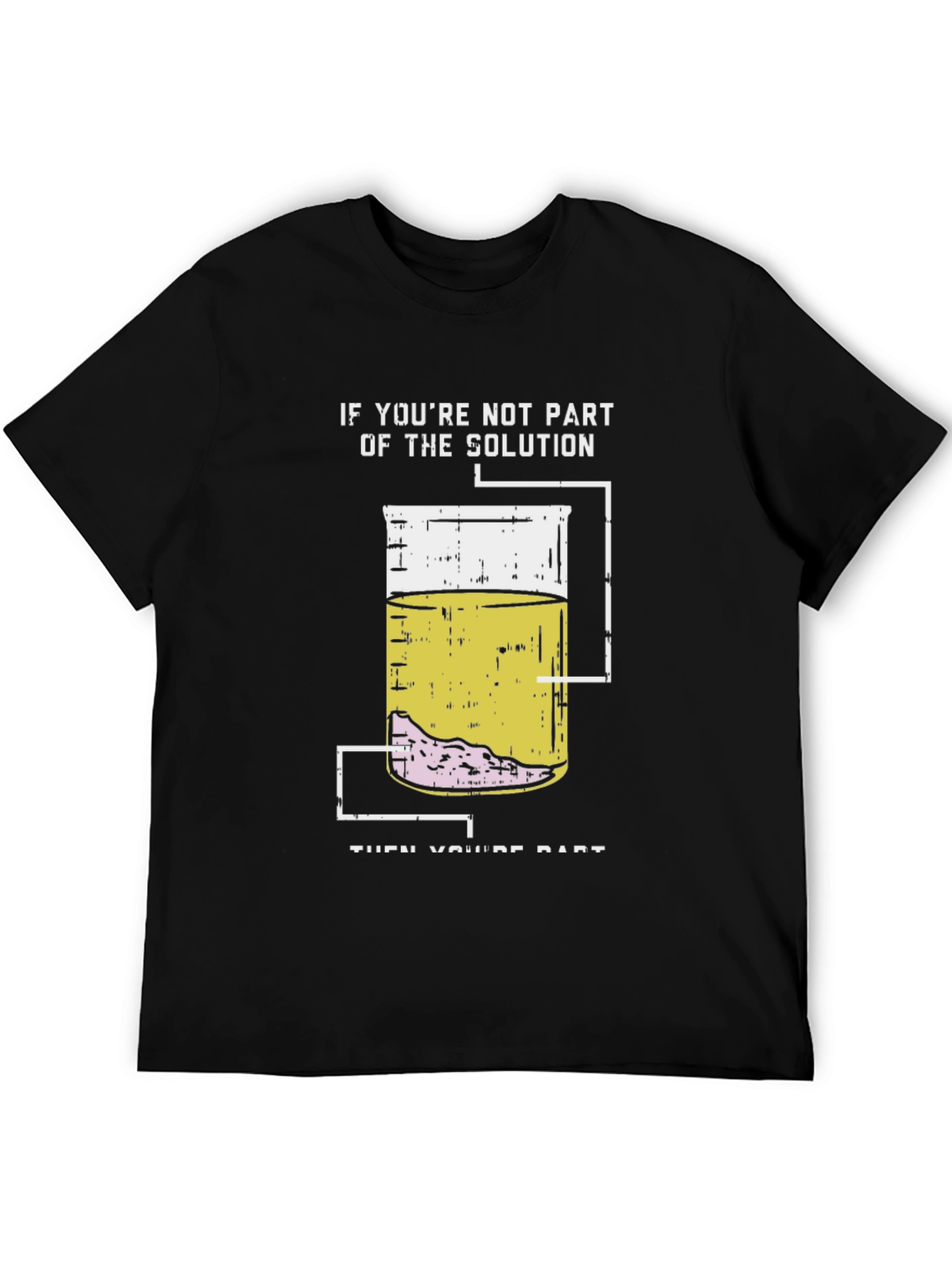 Solution Humor Graphic Tee - Funny Science T-Shirt