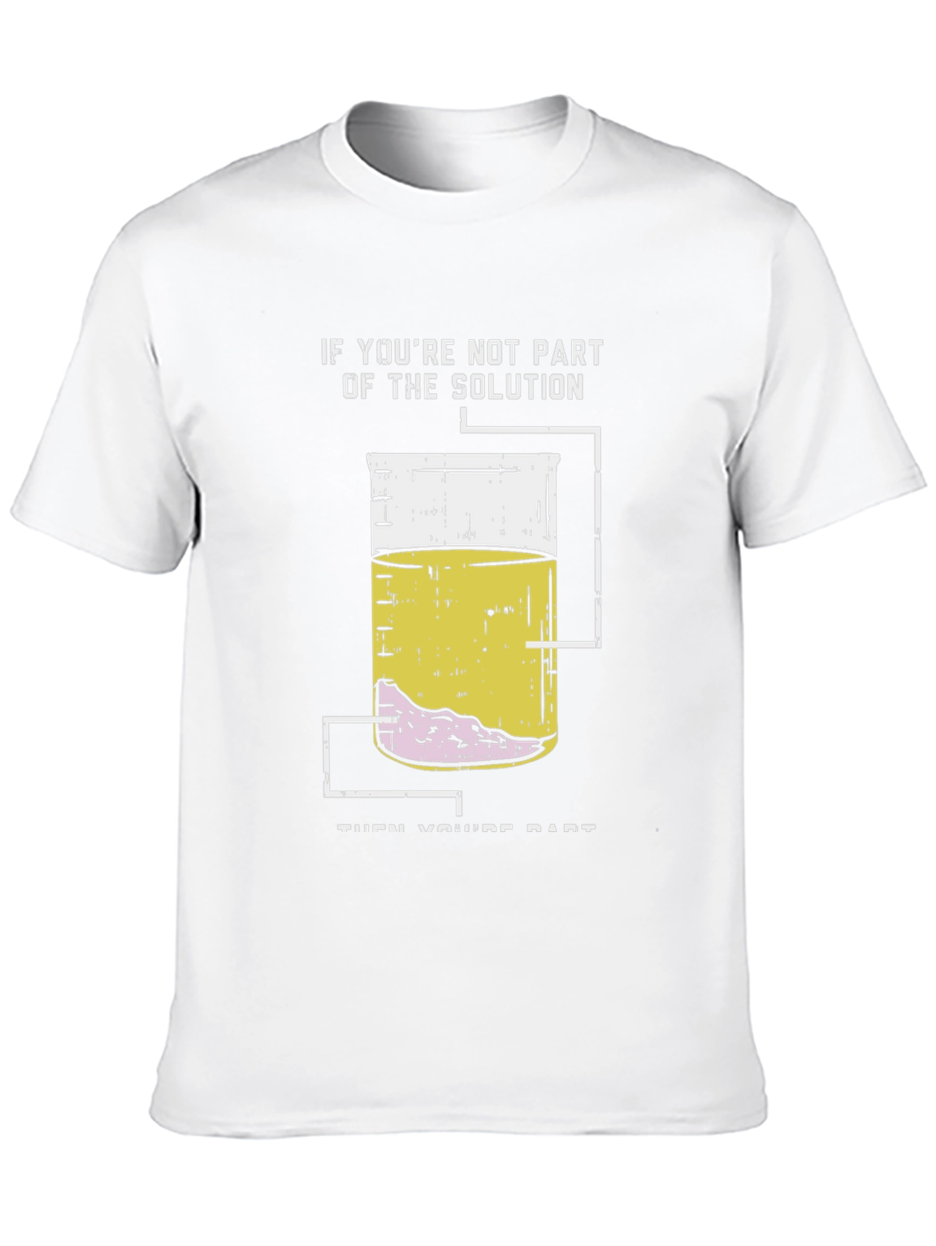 Solution Humor Graphic Tee - Funny Science T-Shirt