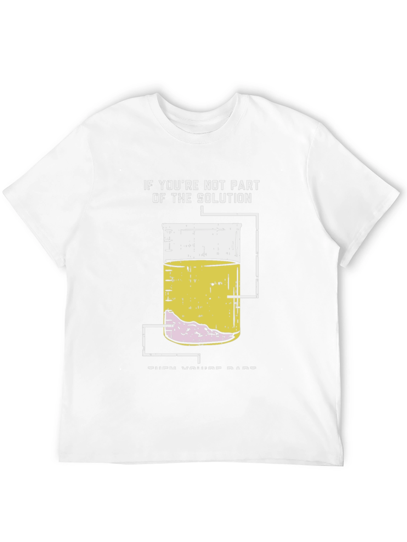 Solution Humor Graphic Tee - Funny Science T-Shirt