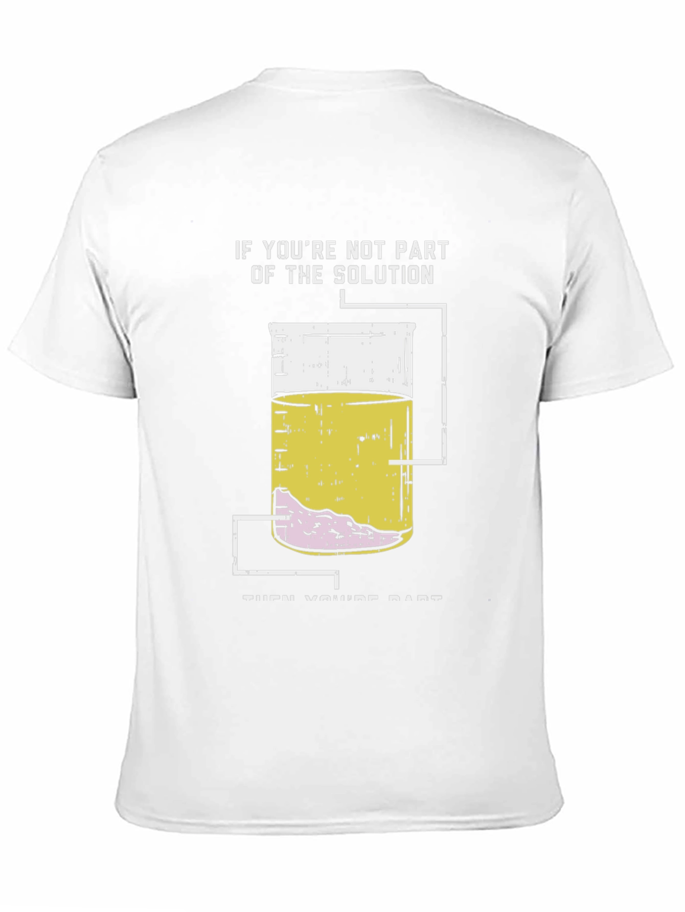 Solution Humor Graphic Tee - Funny Science T-Shirt