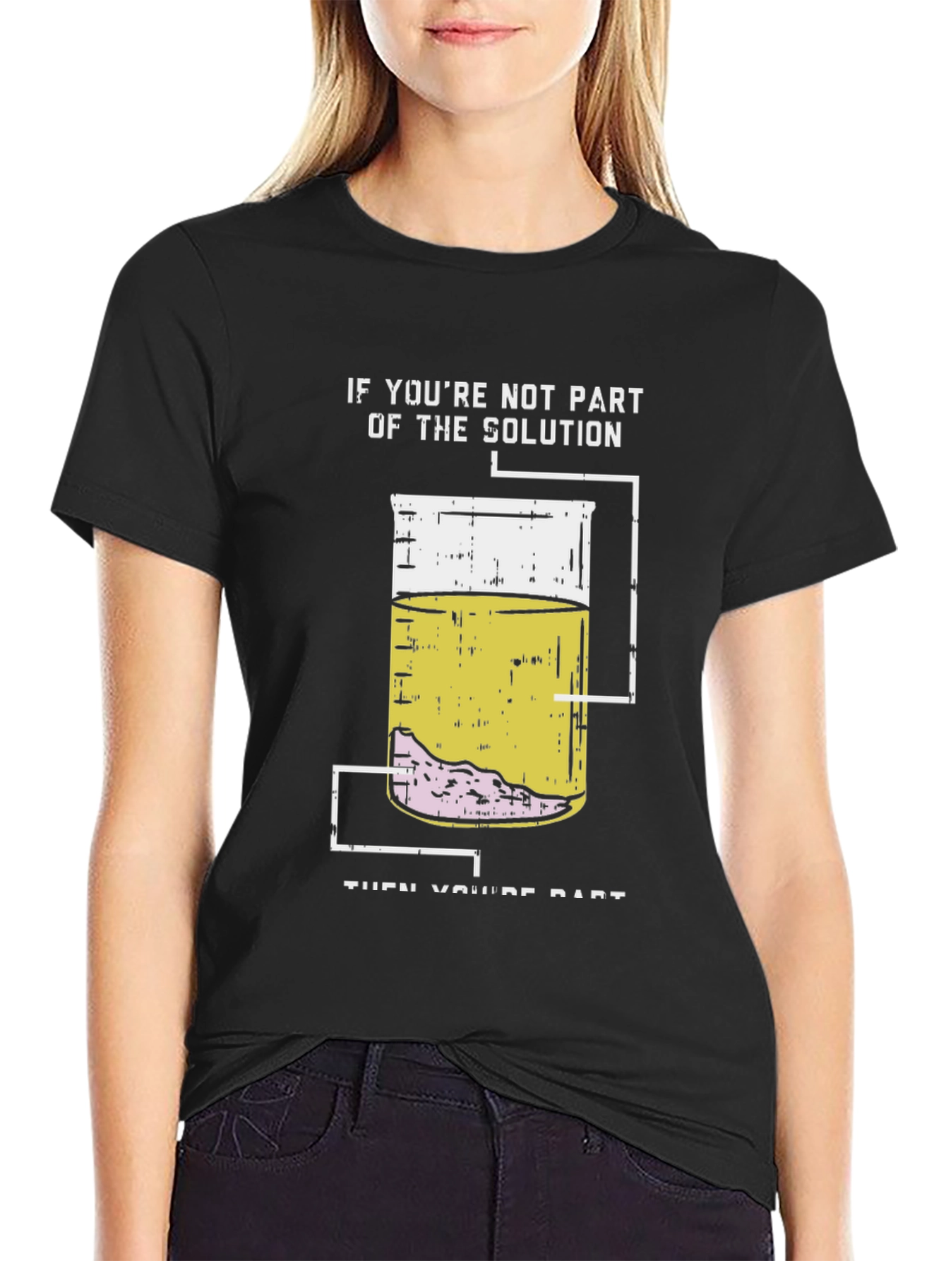 Solution Humor Graphic Tee - Funny Science T-Shirt