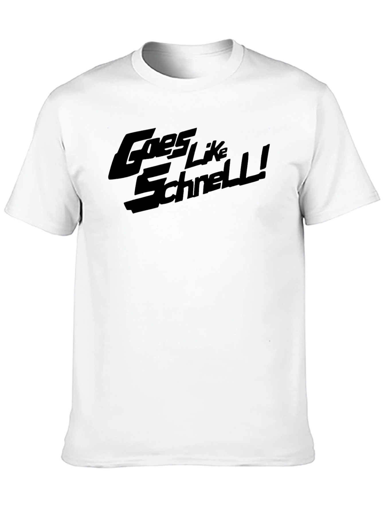 Goes Like Schnell! Graphic Tee - Black