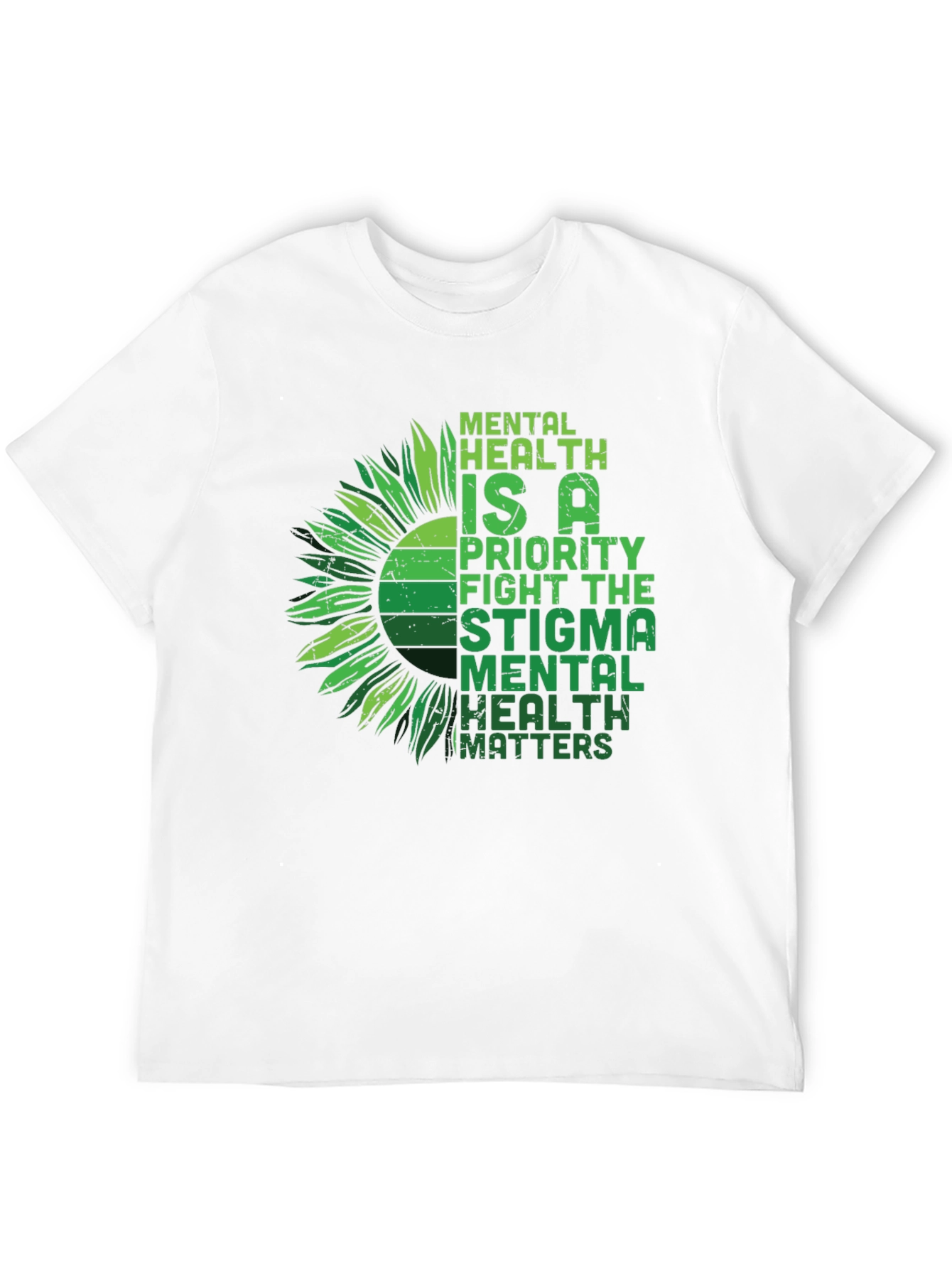 Mental Health Matters Sunflower Graphic Tee