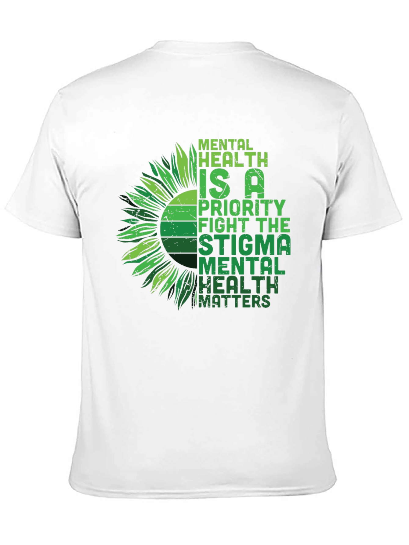 Mental Health Matters Sunflower Graphic Tee