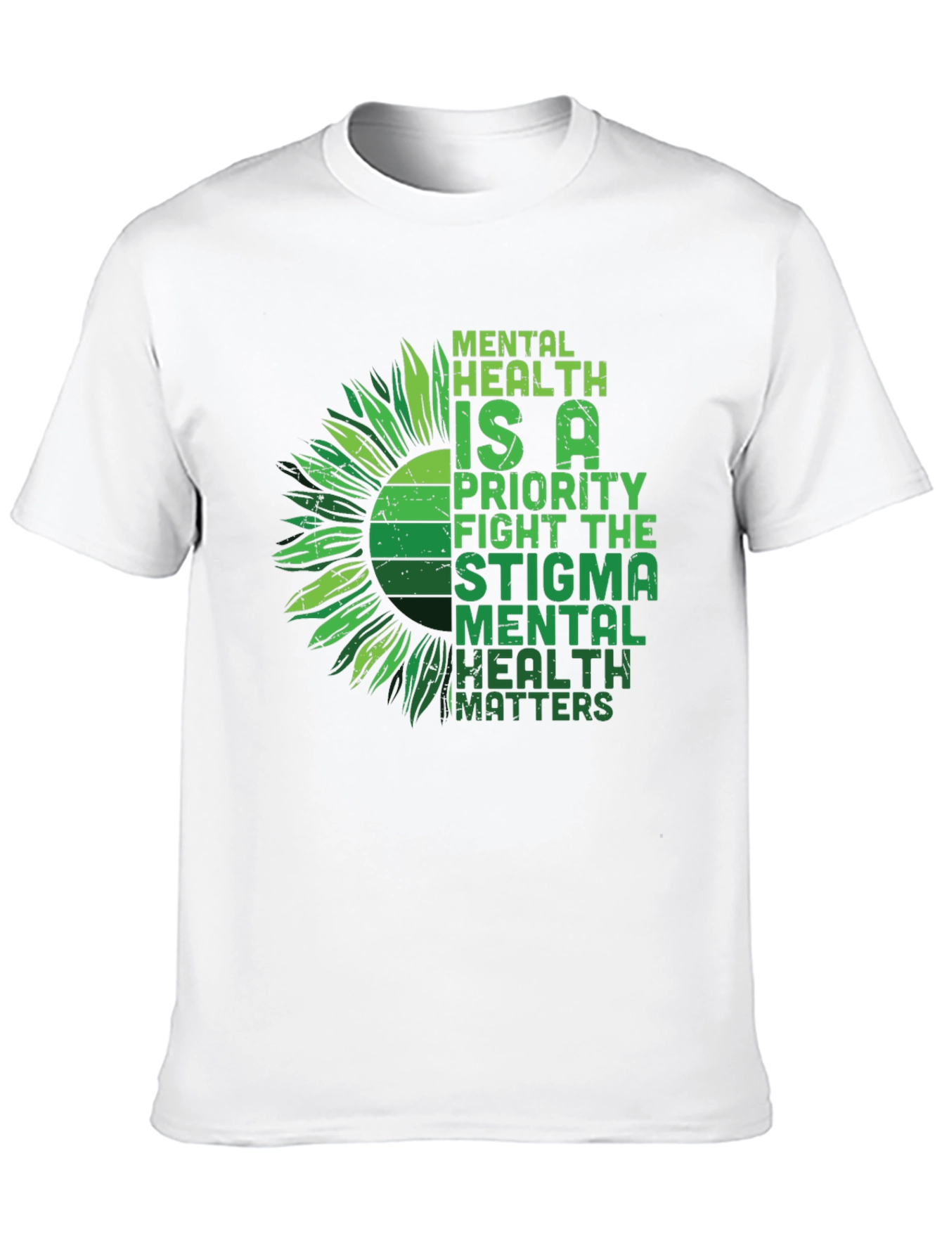 Mental Health Matters Sunflower Graphic Tee