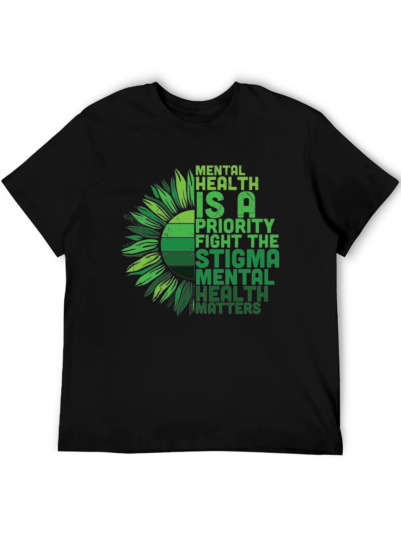 Mental Health Matters Sunflower Graphic Tee