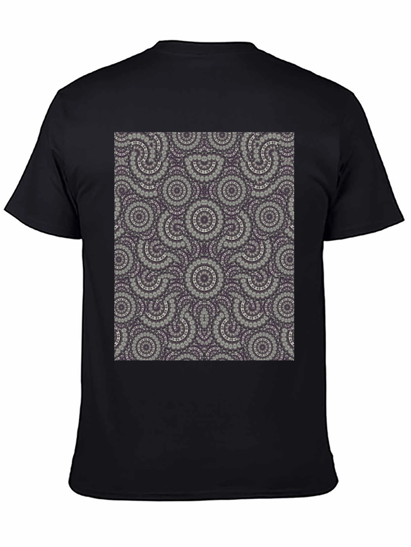 Patterned Tee: Unique Graphic Print