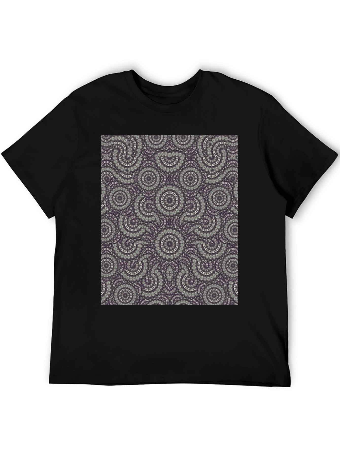 Patterned Tee: Unique Graphic Print