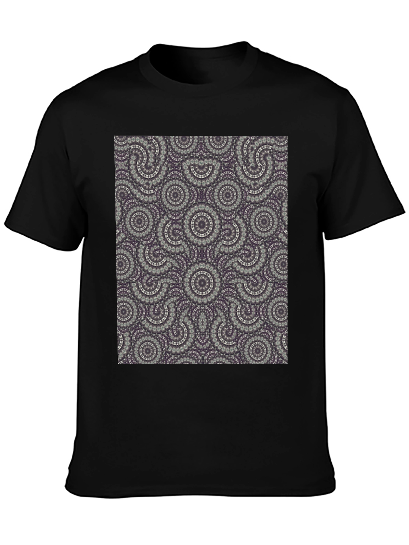 Patterned Tee: Unique Graphic Print