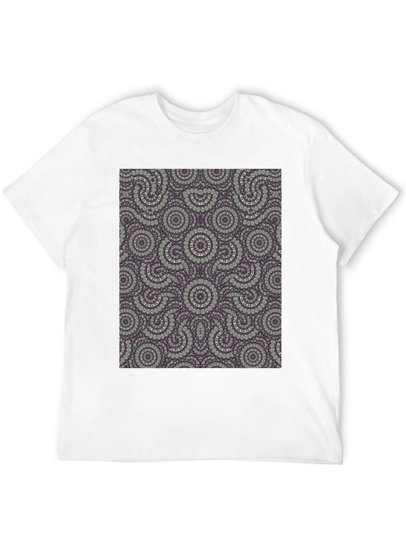 Patterned Tee: Unique Graphic Print