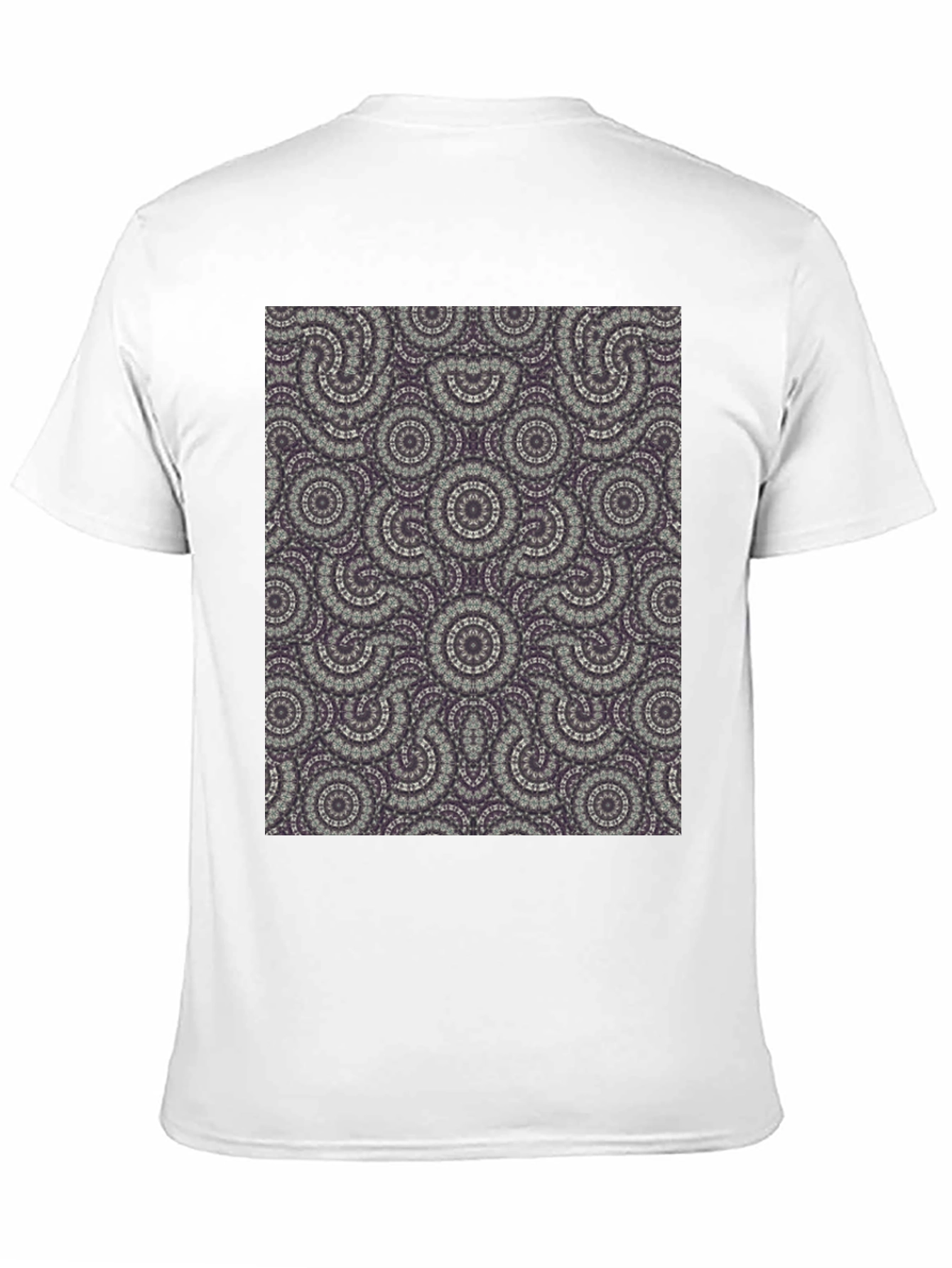 Patterned Tee: Unique Graphic Print