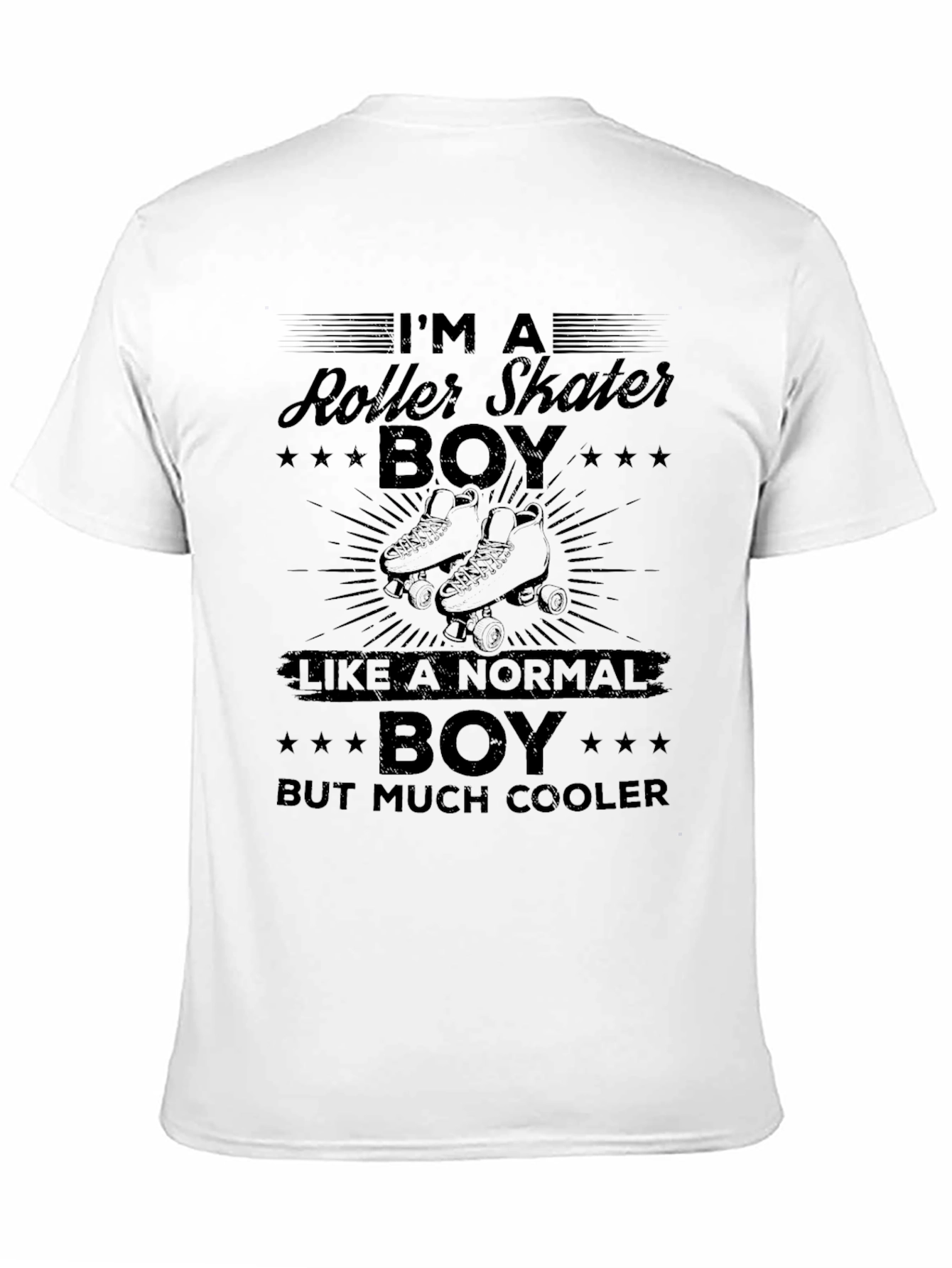 Roller Skater Boy Graphic Tee - Cool & Stylish