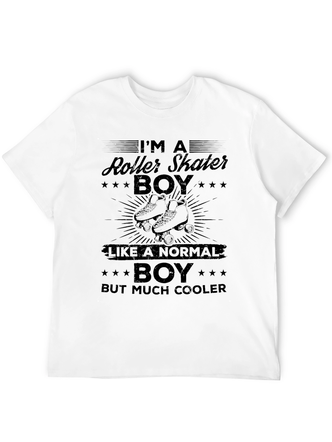 Roller Skater Boy Graphic Tee - Cool & Stylish
