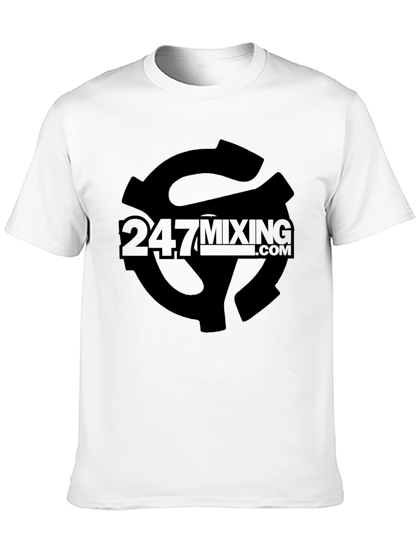 247 Mixing Black T-Shirt - Music Production Tee