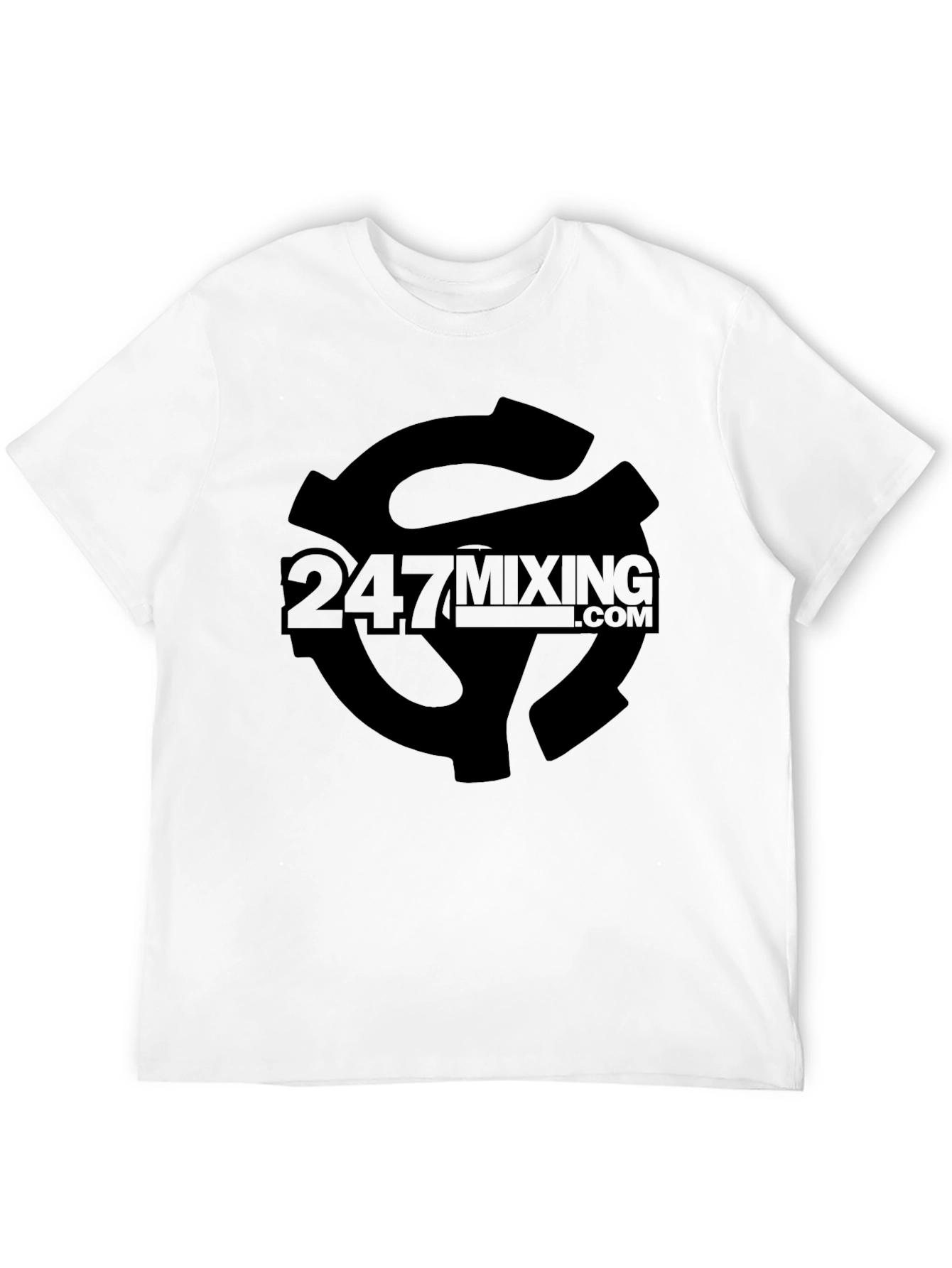 247 Mixing Black T-Shirt - Music Production Tee