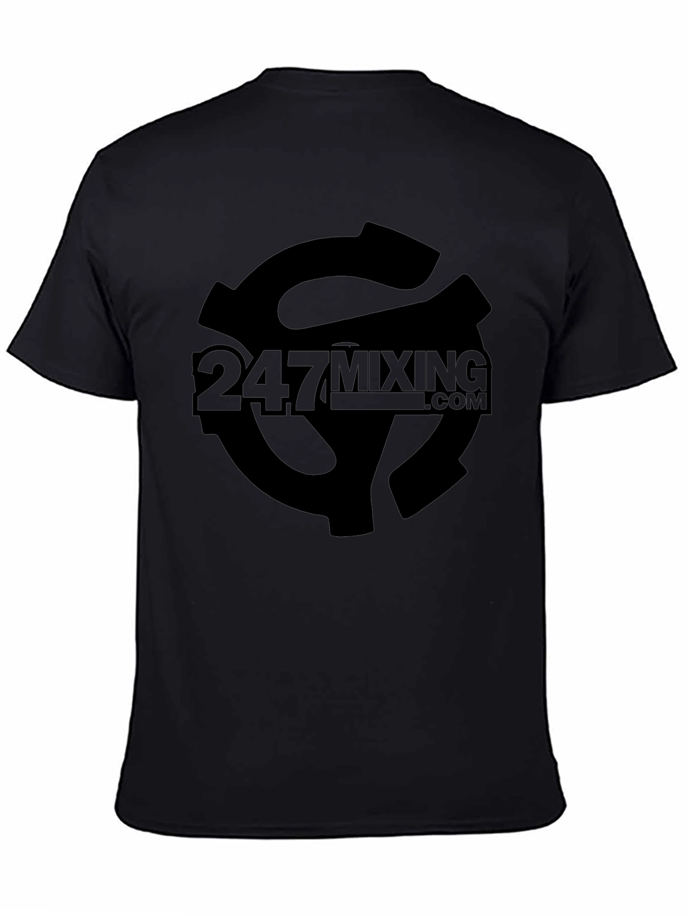 247 Mixing Black T-Shirt - Music Production Tee