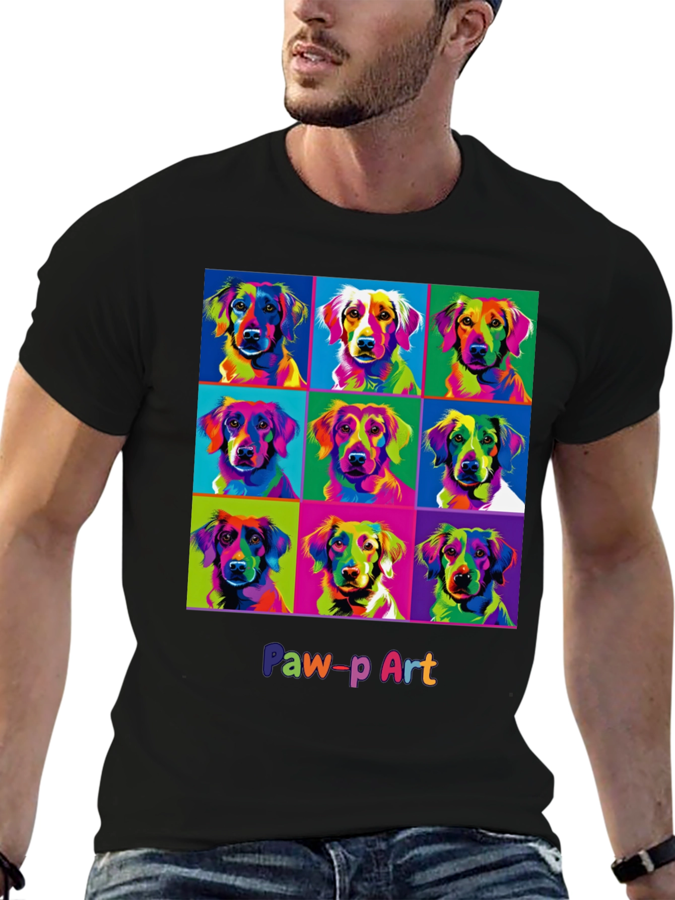 Pop Art Dog Lover T-Shirt