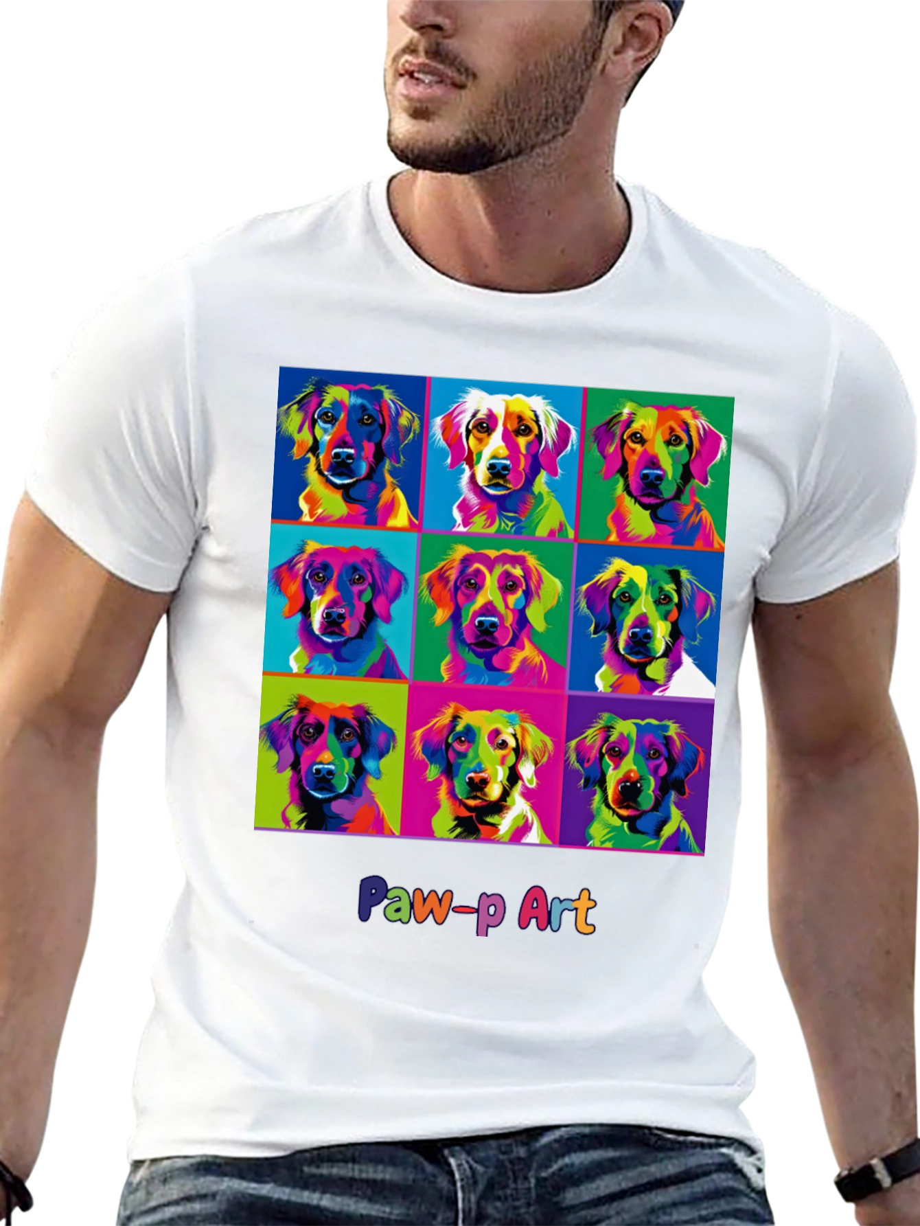 Pop Art Dog Lover T-Shirt
