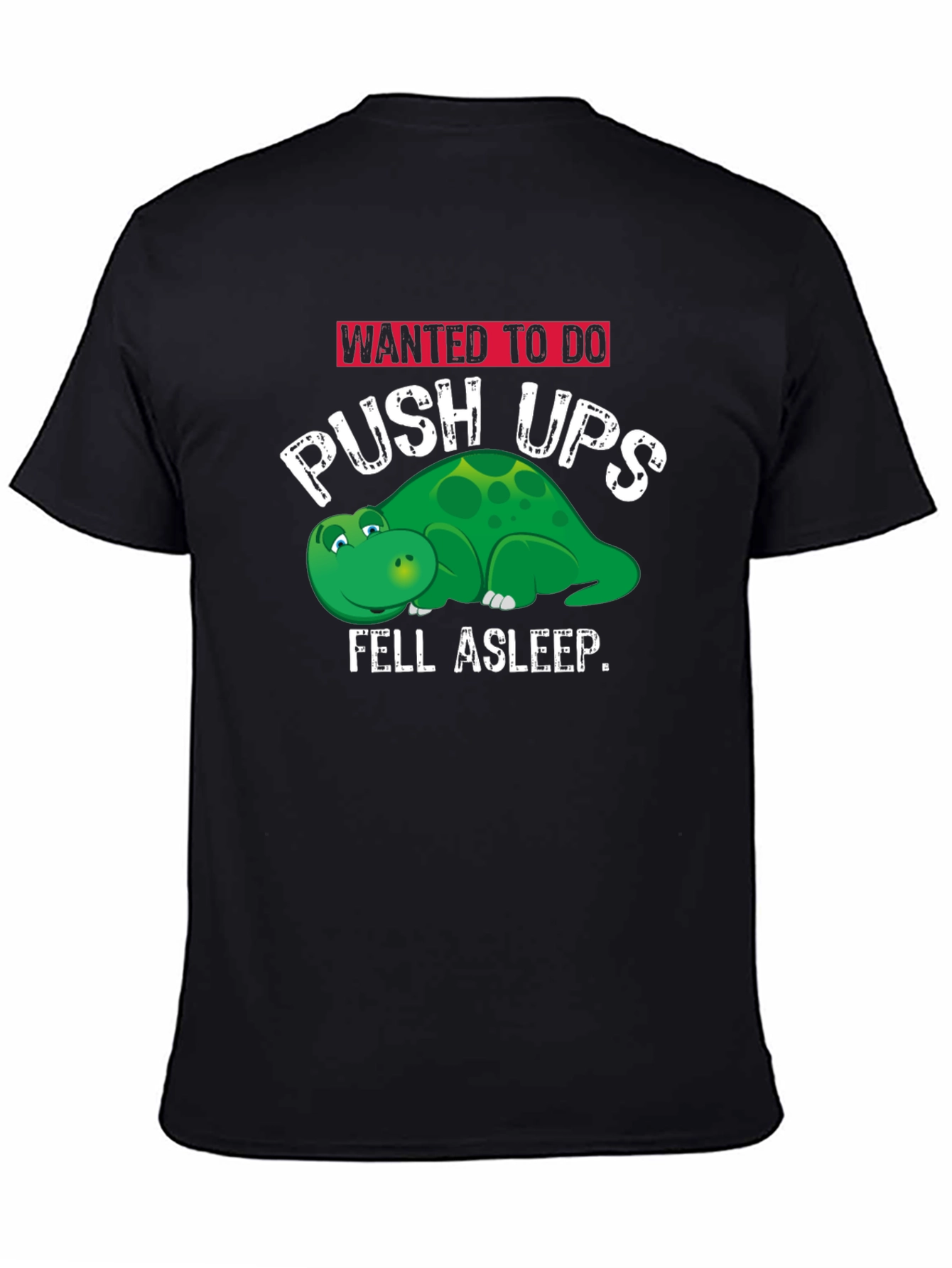Funny Workout T-Shirt - Push Ups & Naps