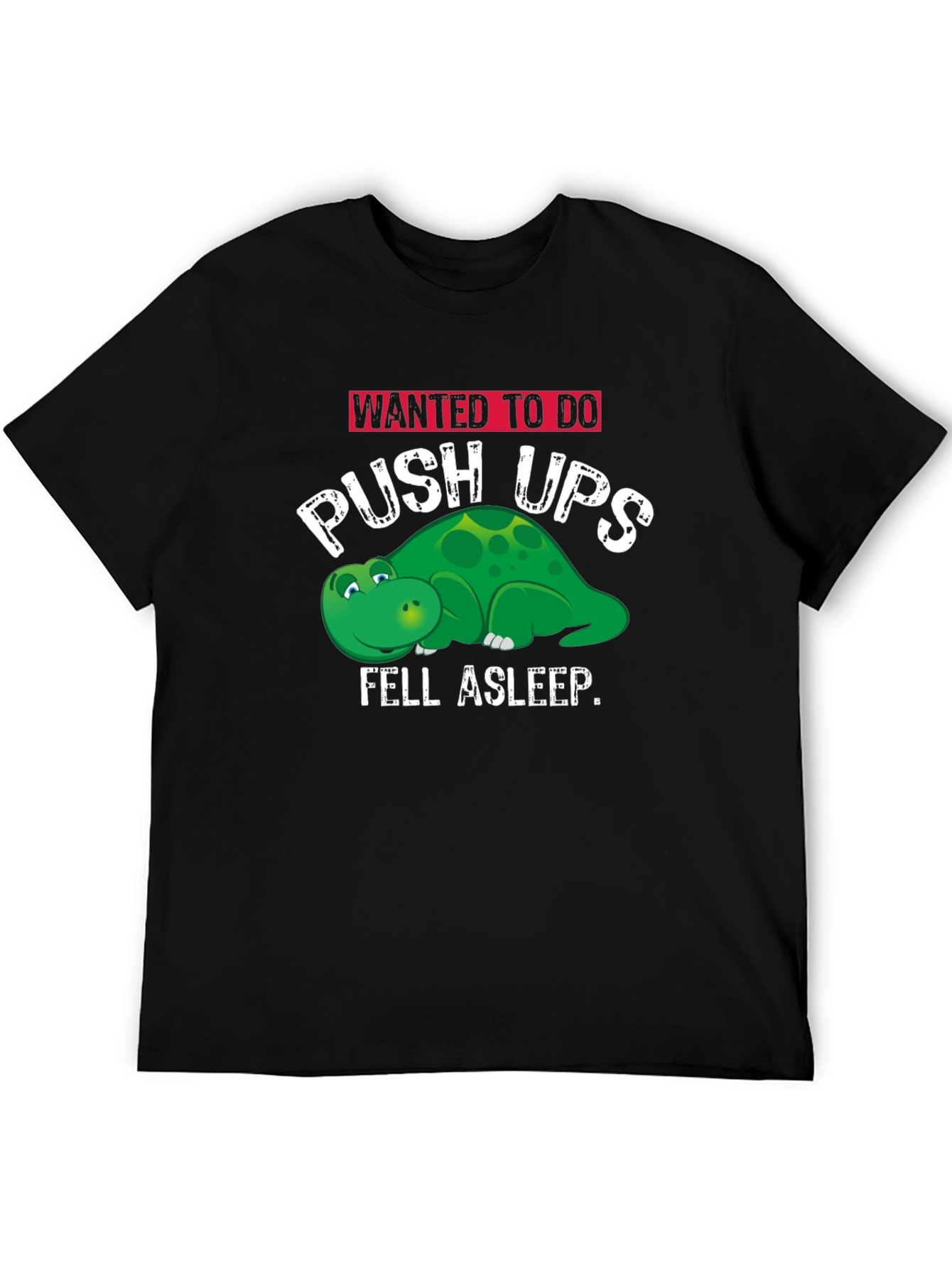 Funny Workout T-Shirt - Push Ups & Naps