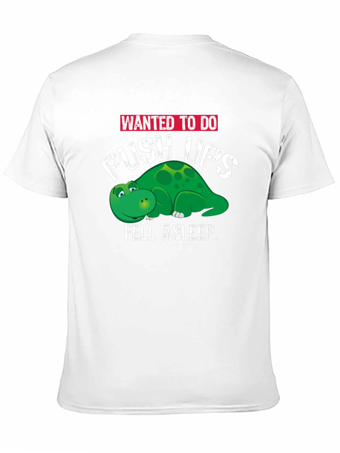 Funny Workout T-Shirt - Push Ups & Naps