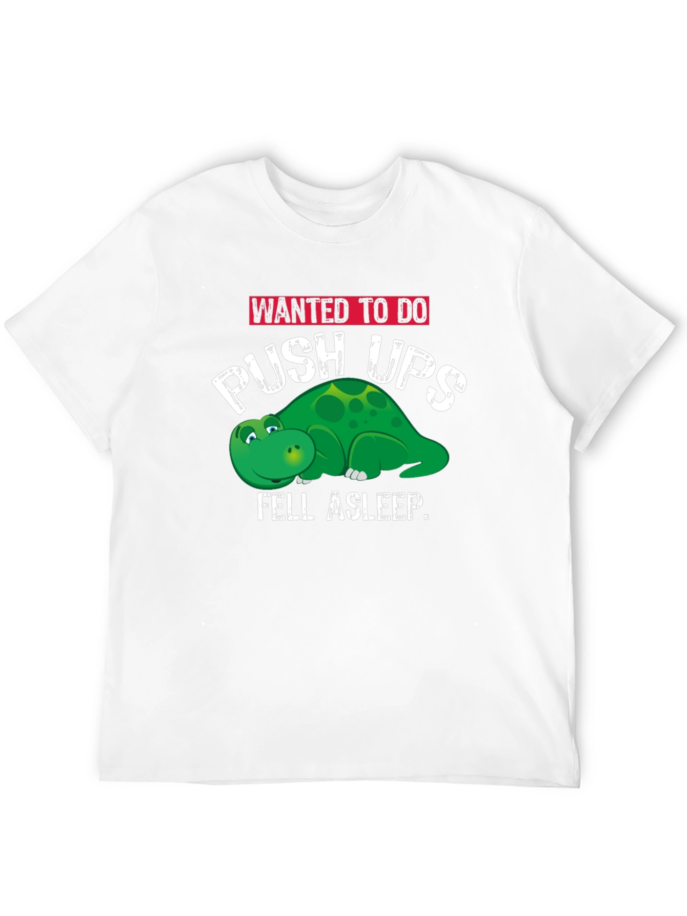 Funny Workout T-Shirt - Push Ups & Naps