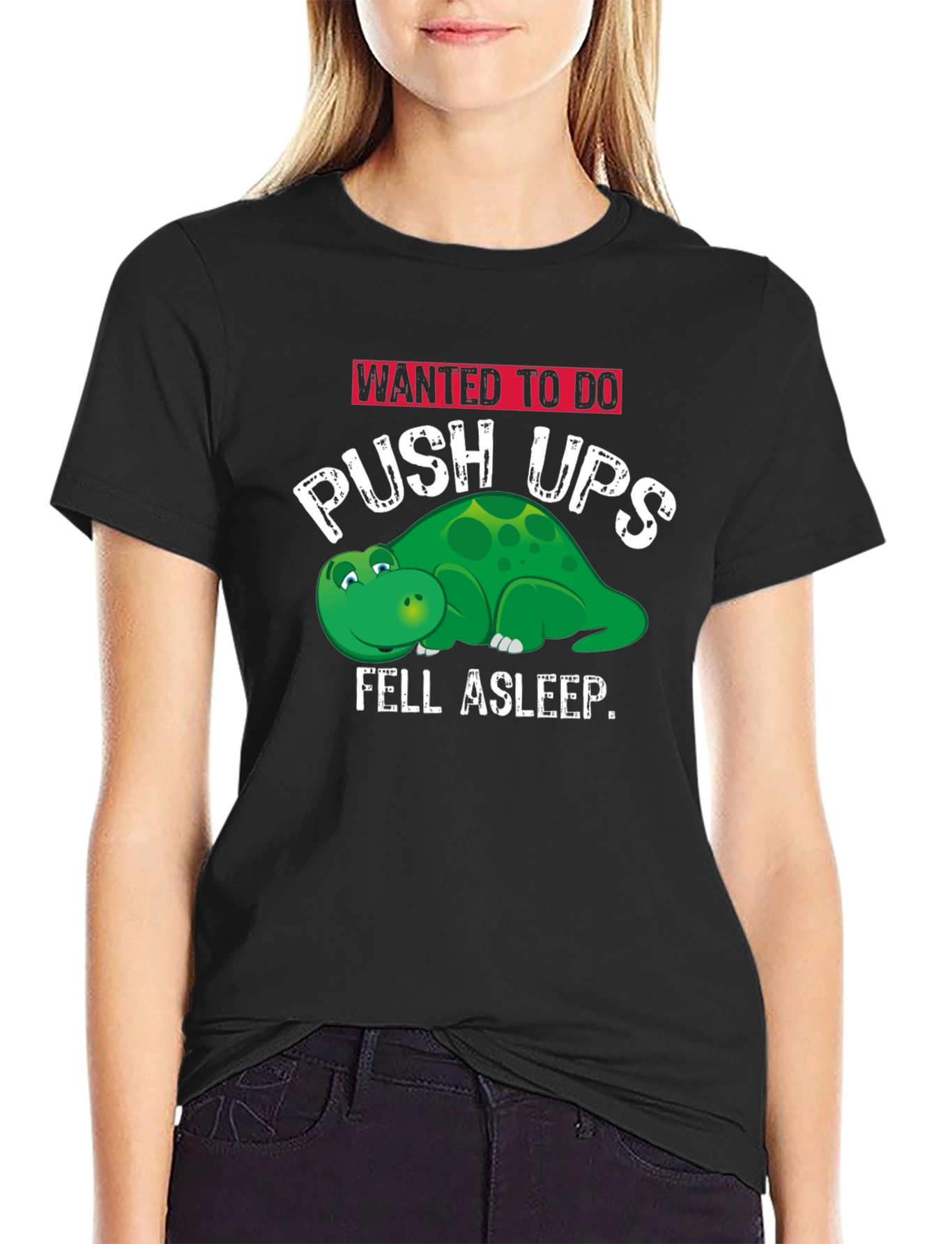 Funny Workout T-Shirt - Push Ups & Naps
