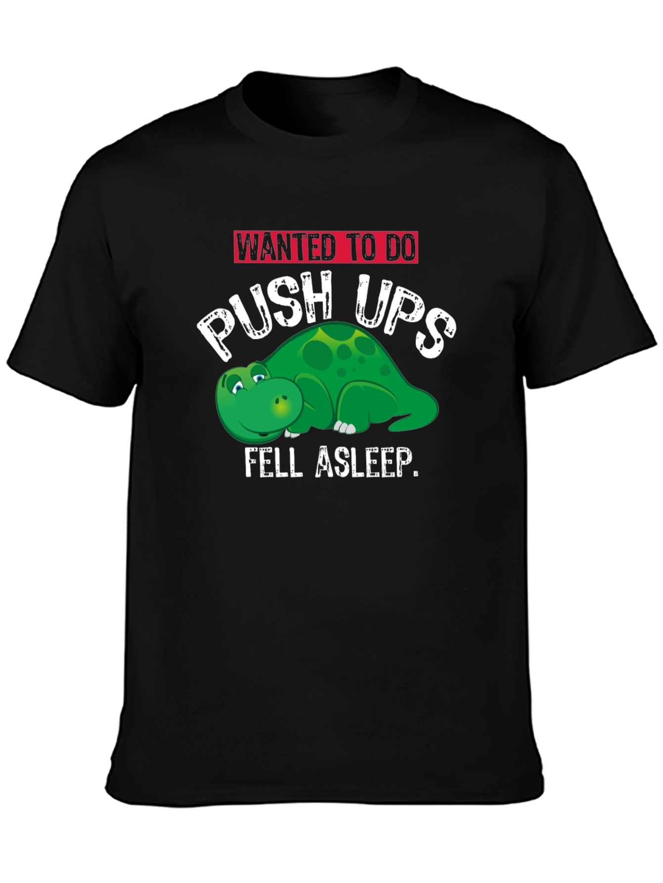 Funny Workout T-Shirt - Push Ups & Naps