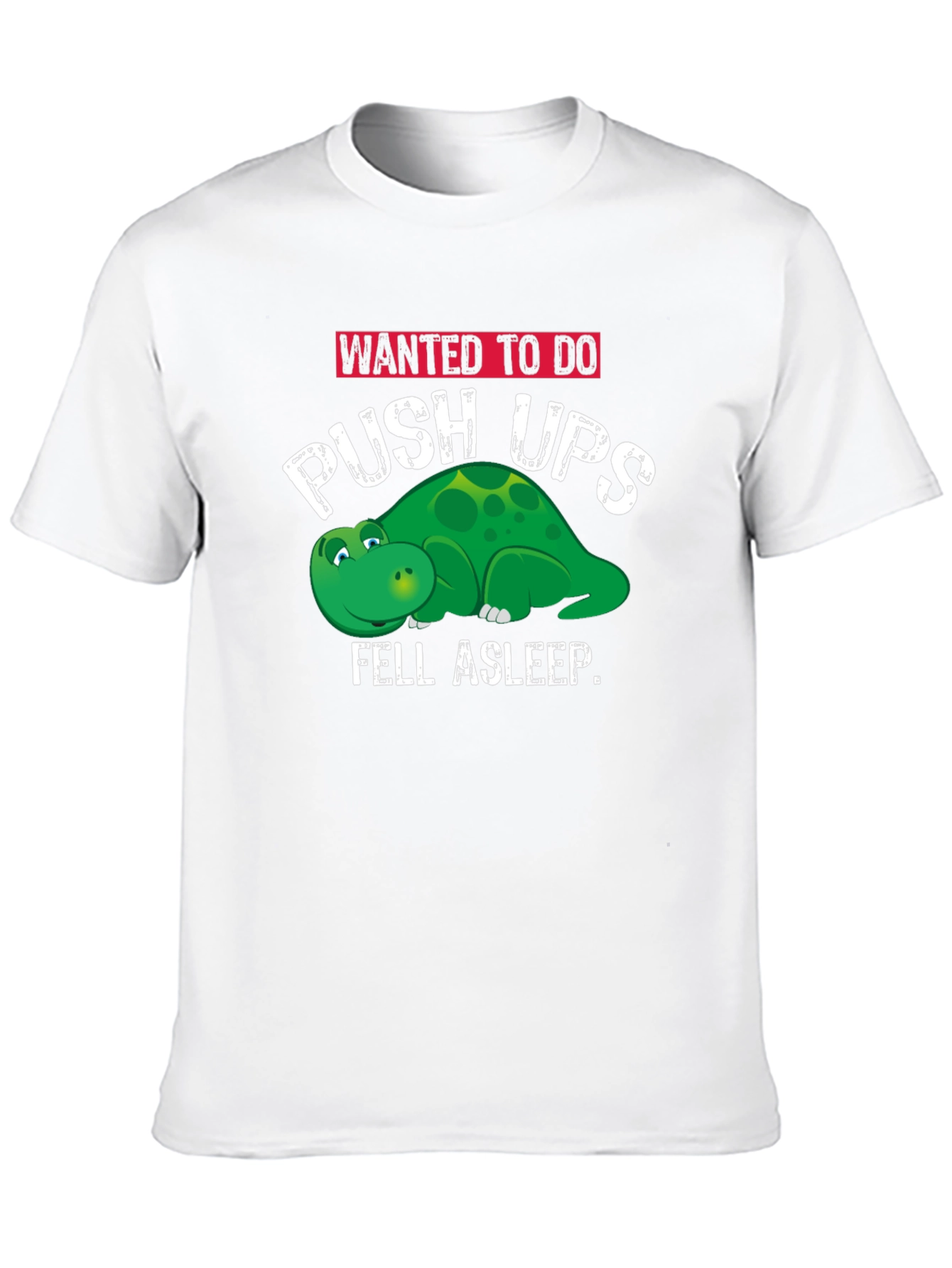 Funny Workout T-Shirt - Push Ups & Naps