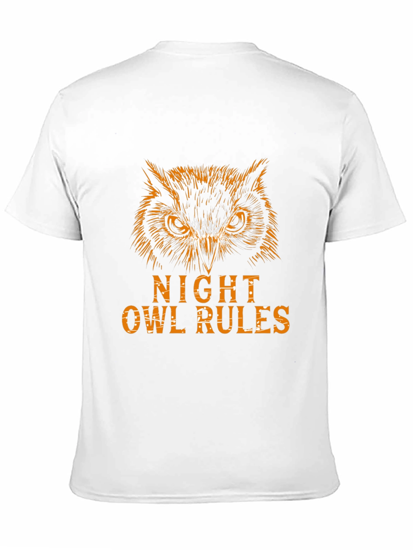 Night Owl Rules Graphic Tee - Black