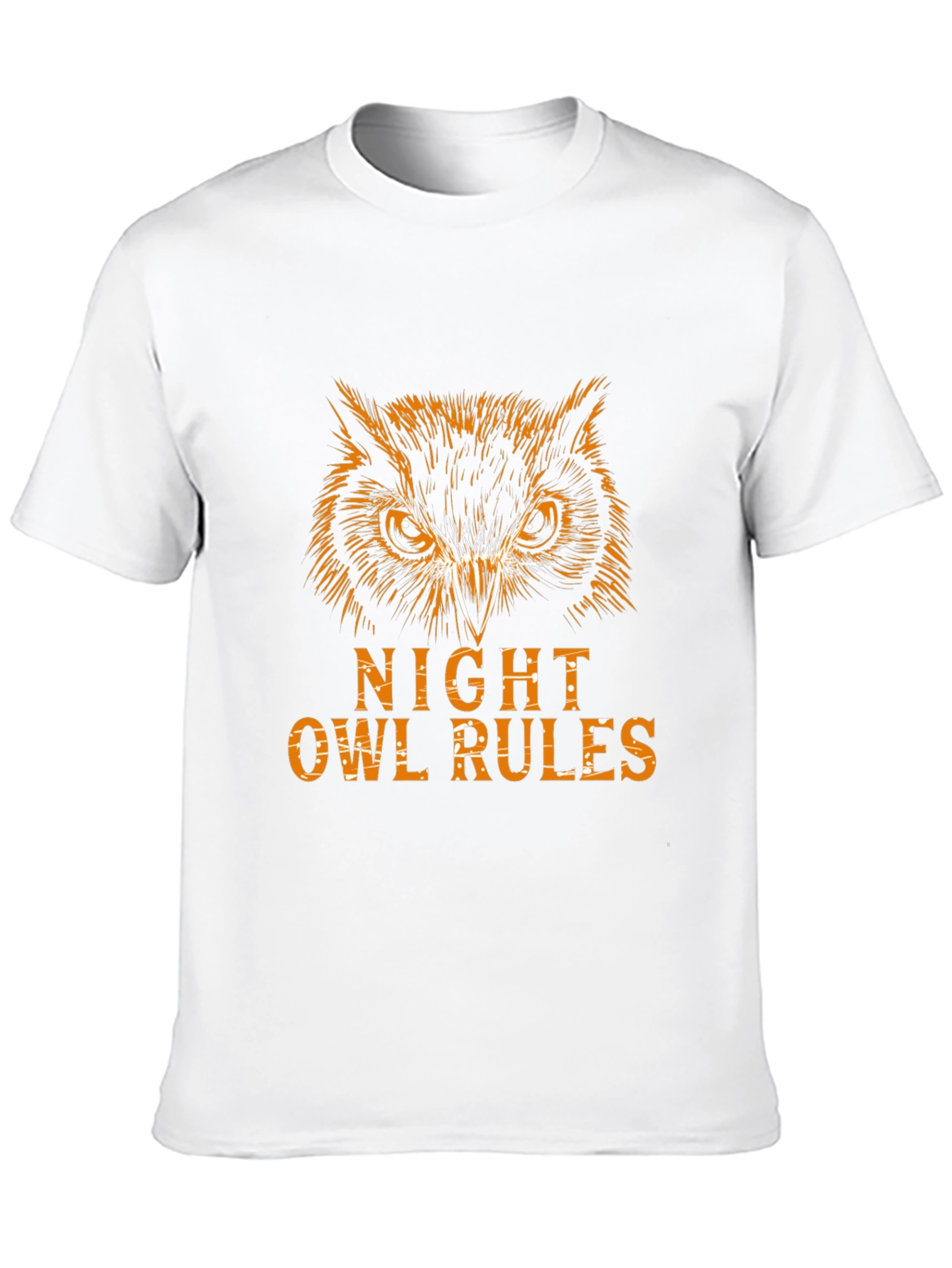 Night Owl Rules Graphic Tee - Black