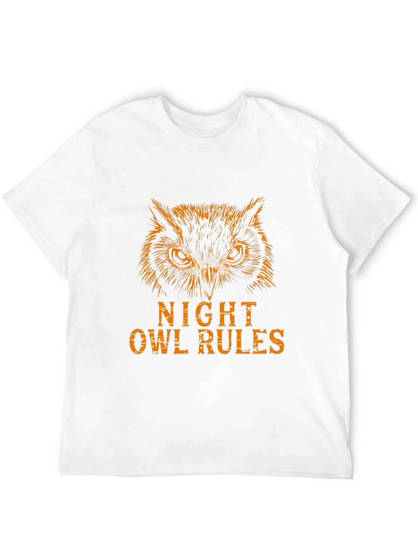 Night Owl Rules Graphic Tee - Black