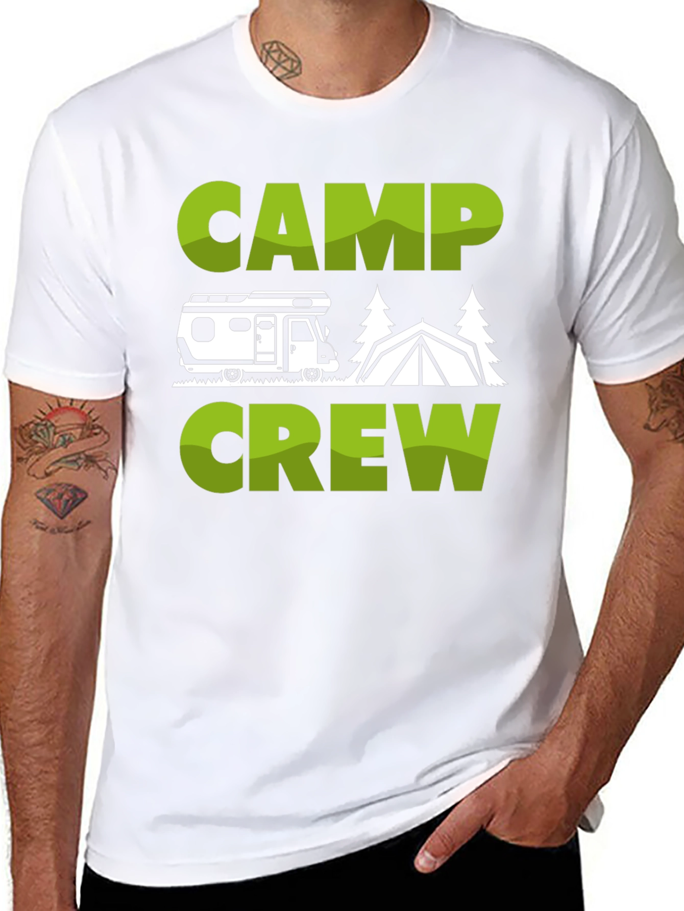 Camp Crew T-Shirt - Camping Adventure Apparel